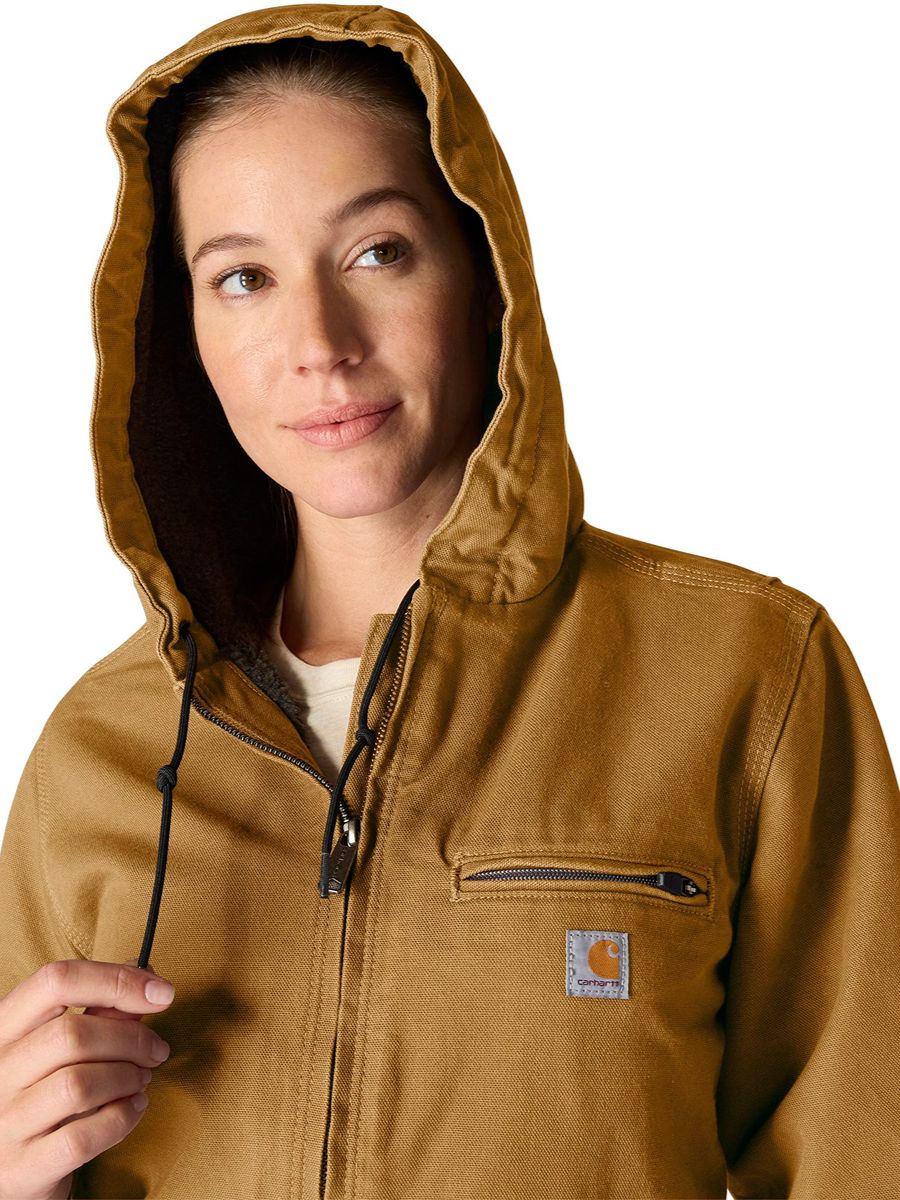 Carhartt Washed Duck Sherpa Lined Jacket