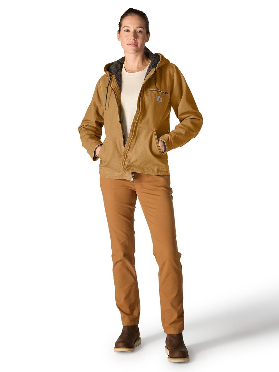 Carhartt Washed Duck Sherpa Lined Jacket