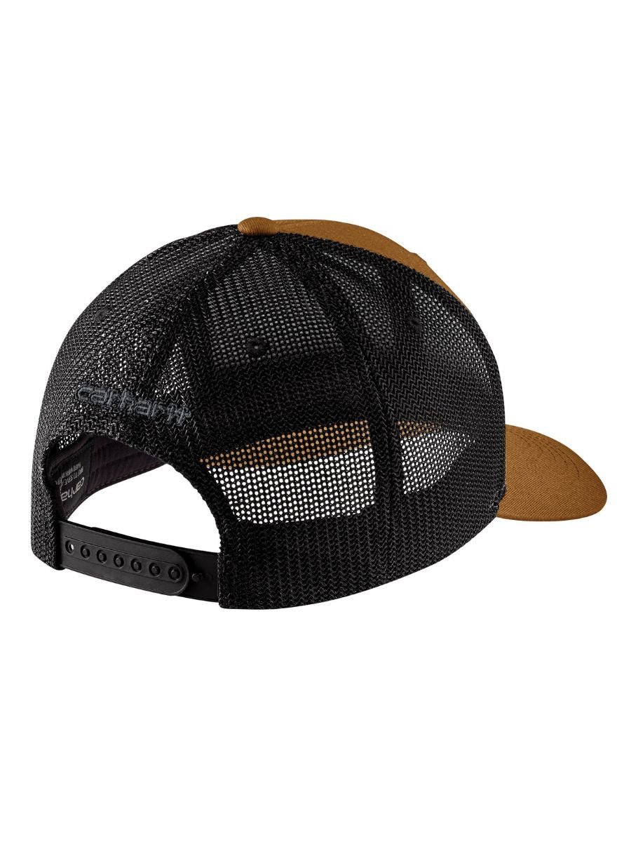 Carhartt Rugged Flex Mesh-Back Logo Patch Cap
