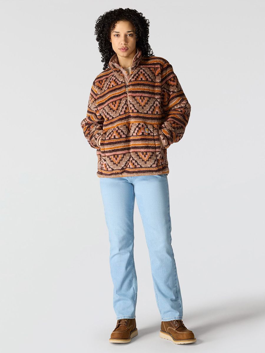 Carhartt Loose Fit Fleece Quarter Zip Pullover