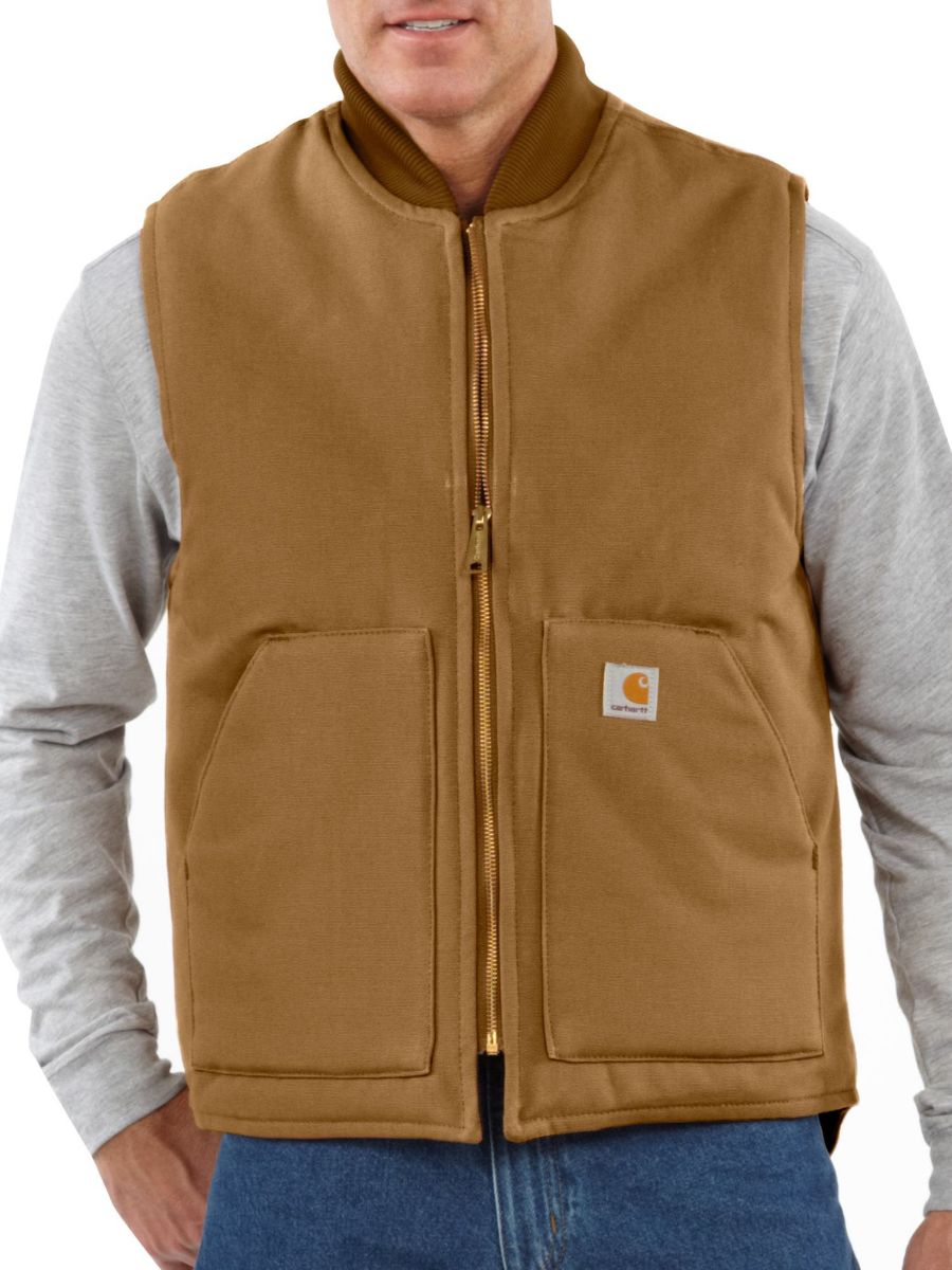 Carhartt Relaxed Fit Firm Duck Insulated Vest