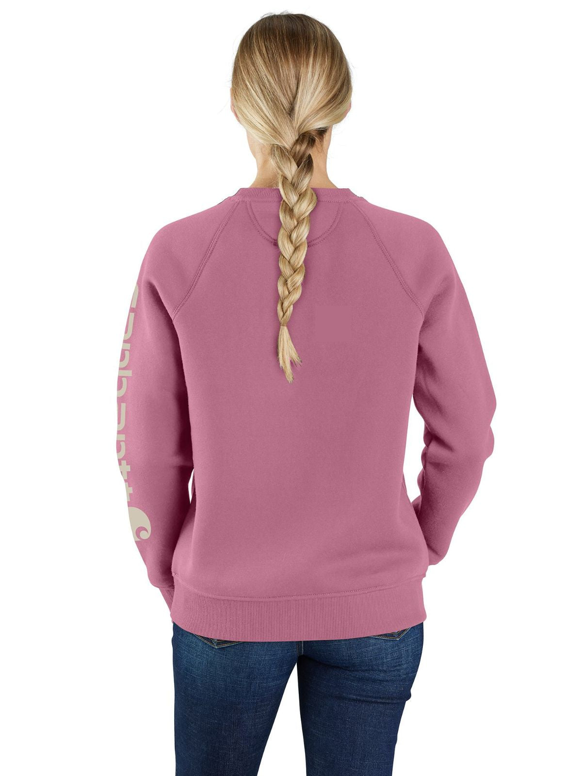 Carhartt Relaxed Fit Sleeve Logo Crew Sweater