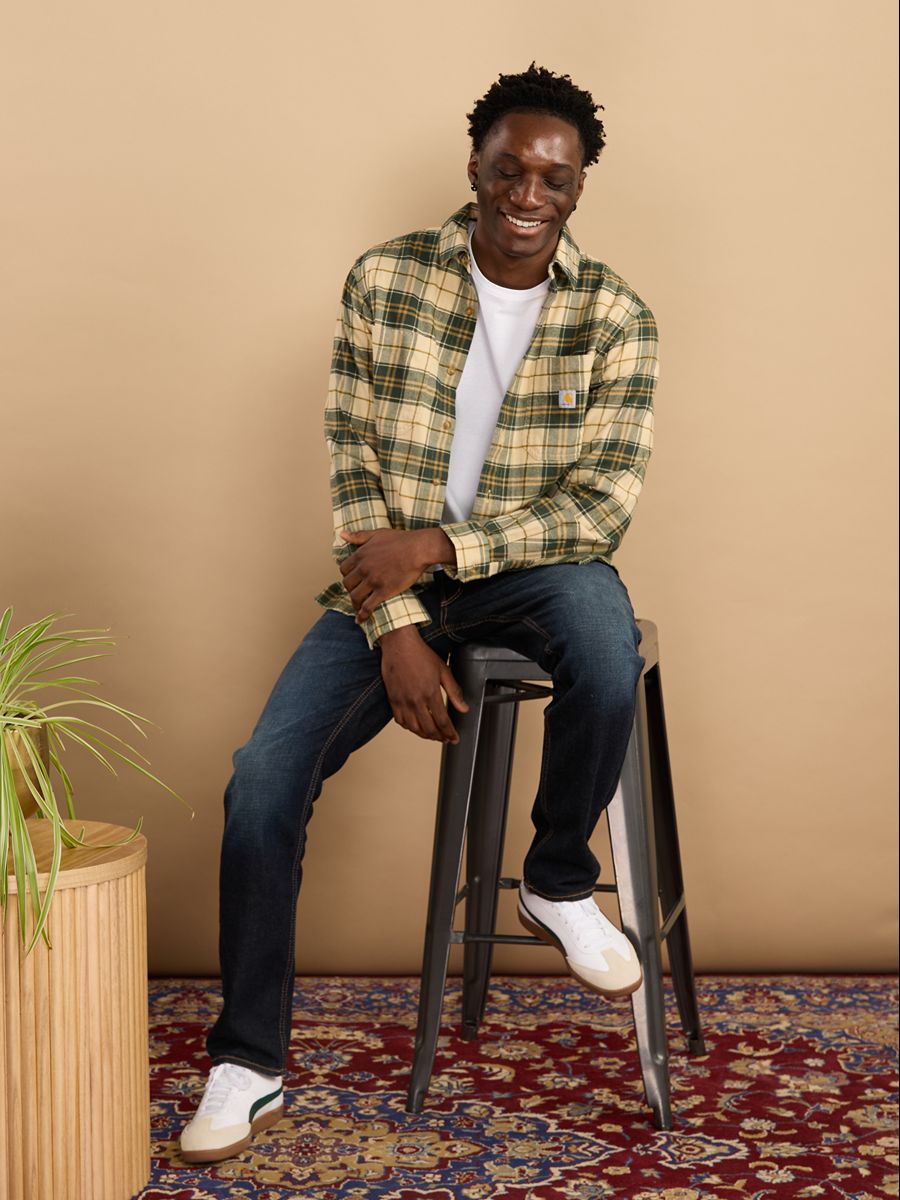 Carhartt Midweight Plaid Flannel