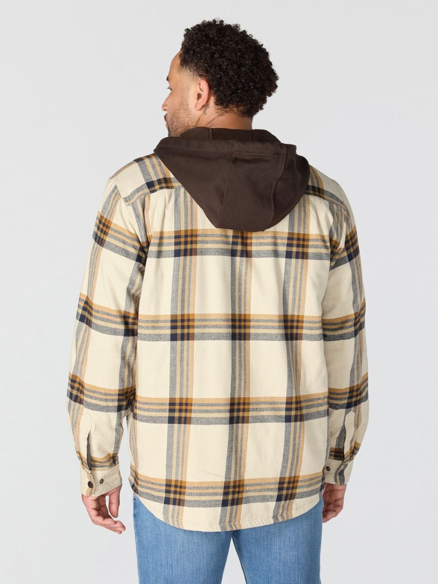 Carhartt Relaxed Fit Fleece Lined Hooded Flannel