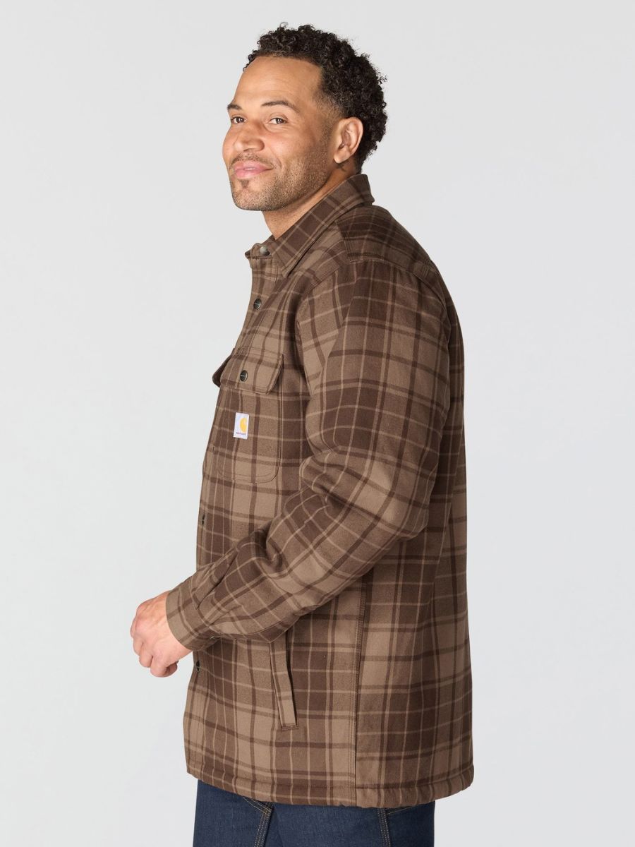 Carhartt Relaxed Fit Lined Sherpa Flannel