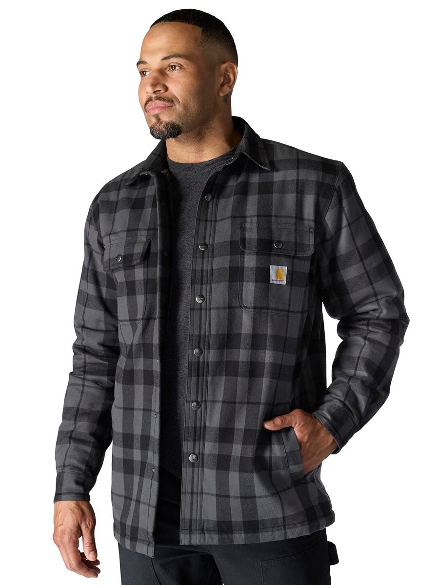 Carhartt Relaxed Fit Lined Sherpa Flannel