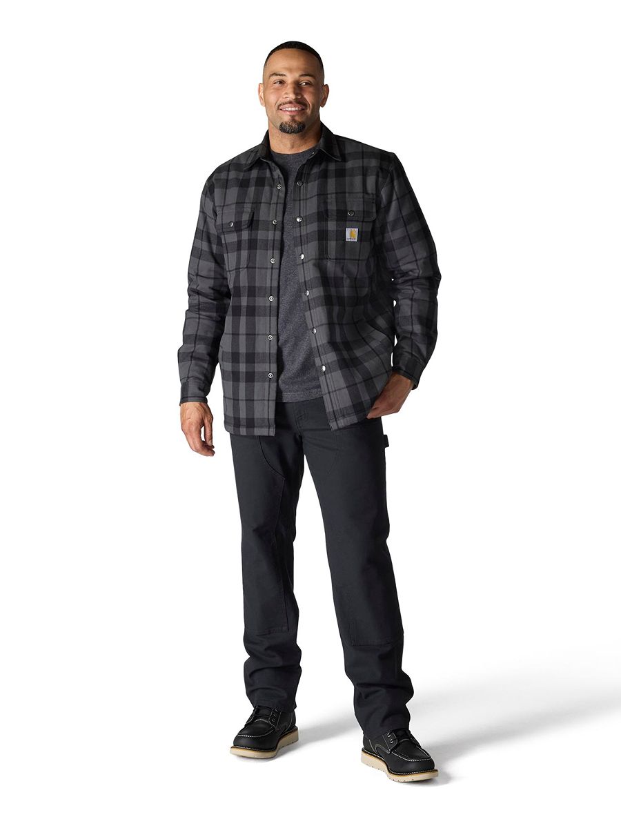 Carhartt Relaxed Fit Lined Sherpa Flannel