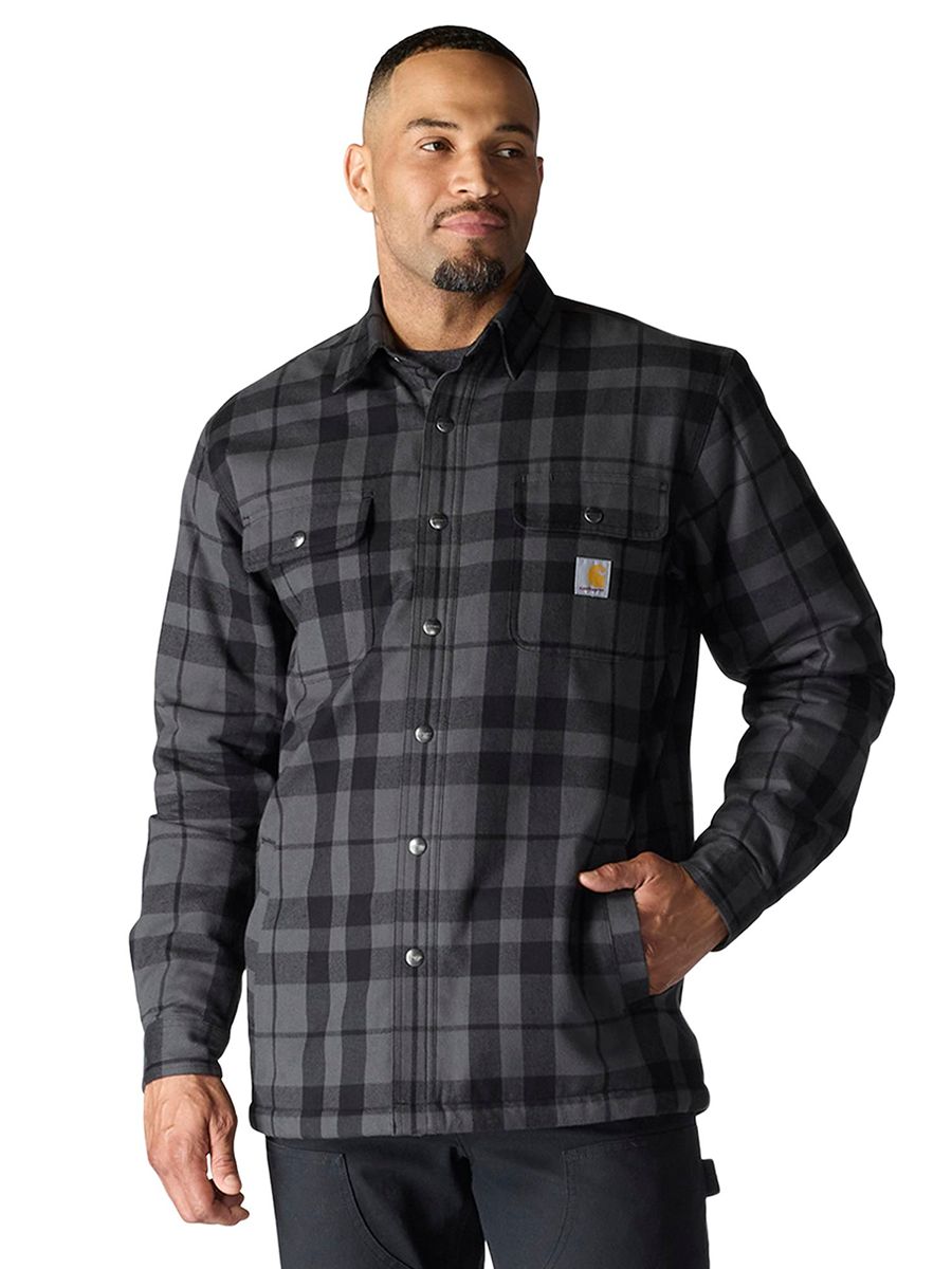 Carhartt Relaxed Fit Lined Sherpa Flannel