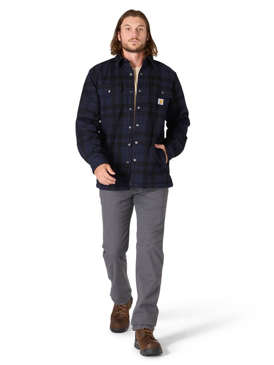 Carhartt Relaxed Fit Lined Sherpa Flannel
