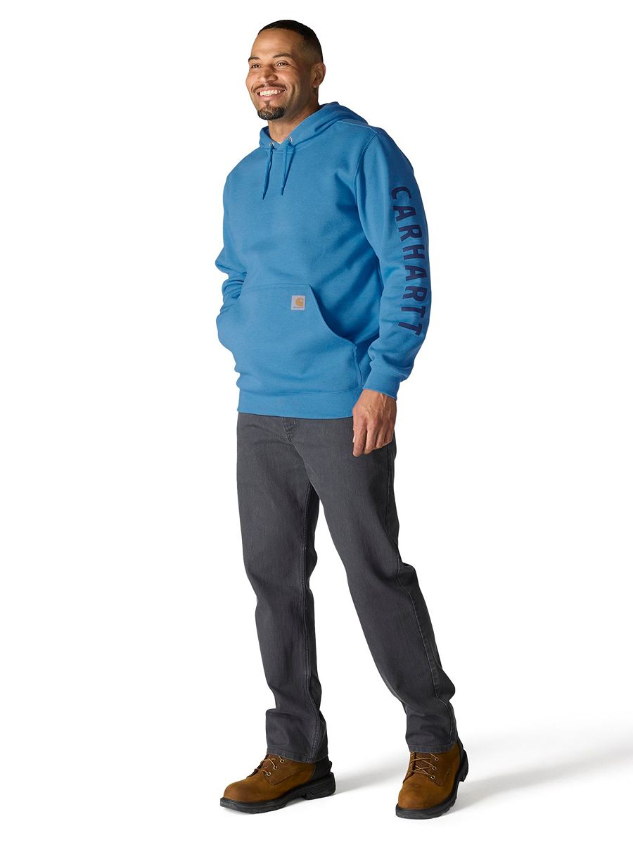 Carhartt Loose Fit Midweight Logo Graphic Hoodie
