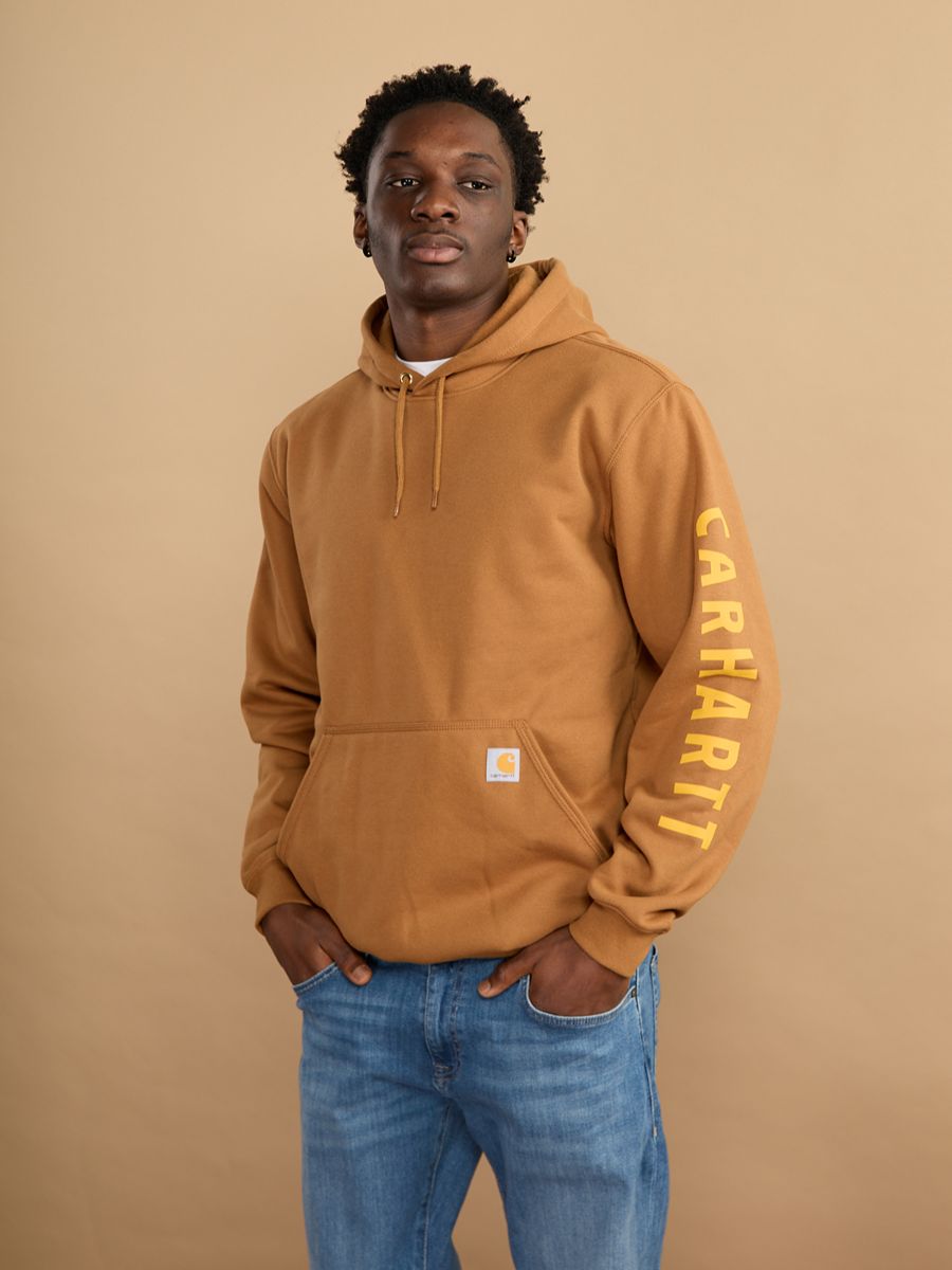 Carhartt Loose Fit Midweight Logo Graphic Hoodie