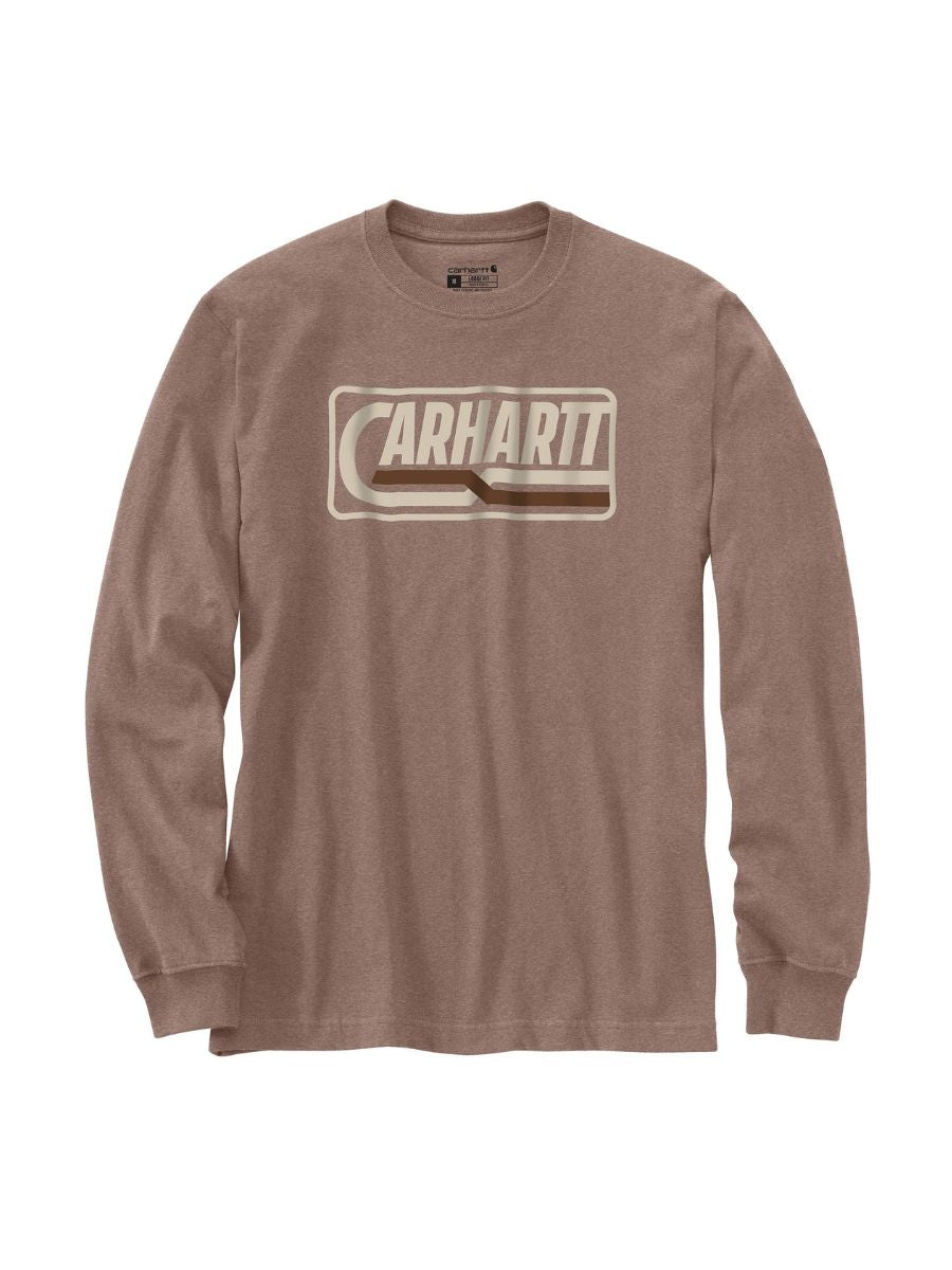 Carhartt Heavyweight Long Sleeve Logo Tee