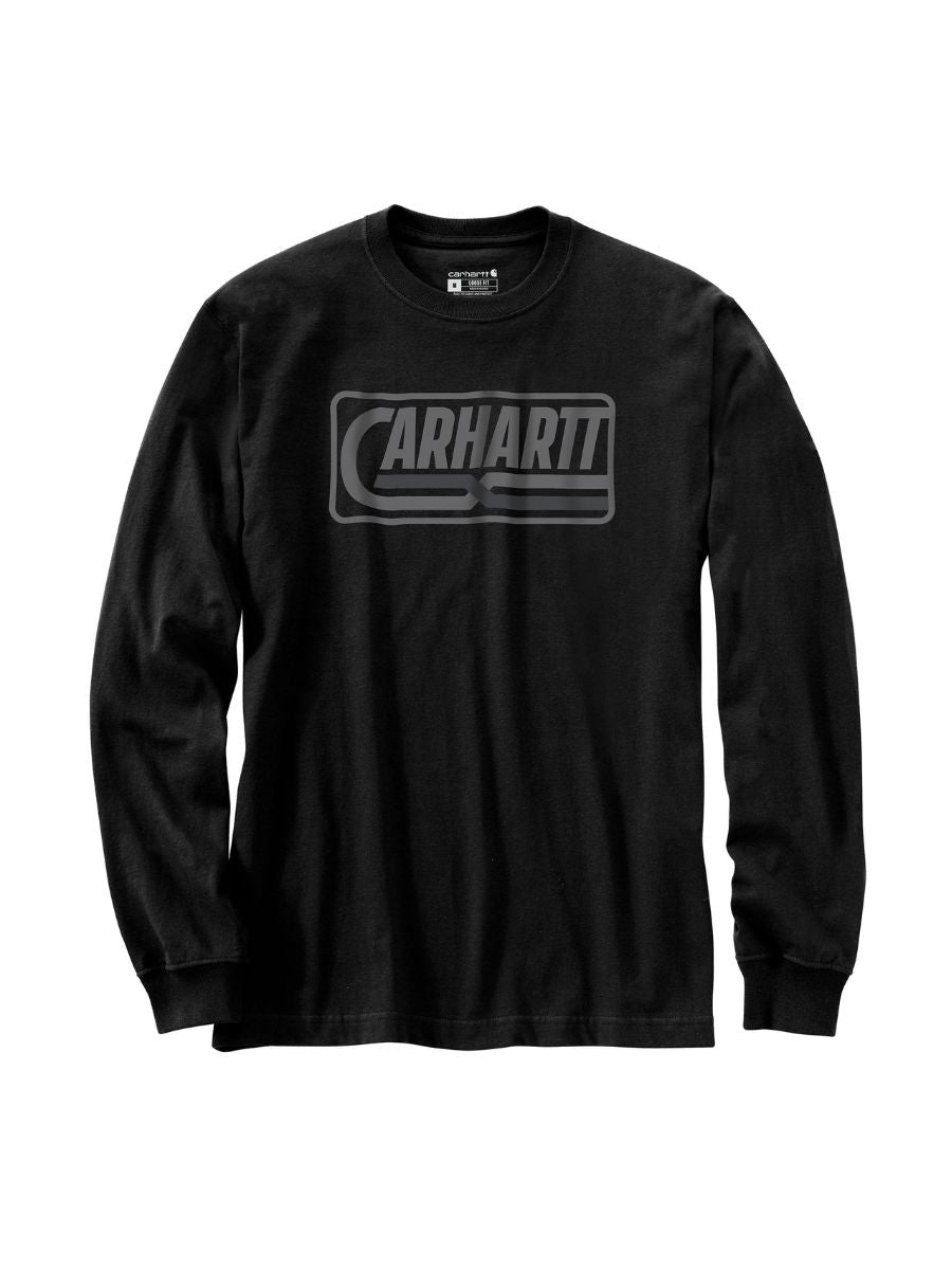 Carhartt Heavyweight Long Sleeve Logo Tee