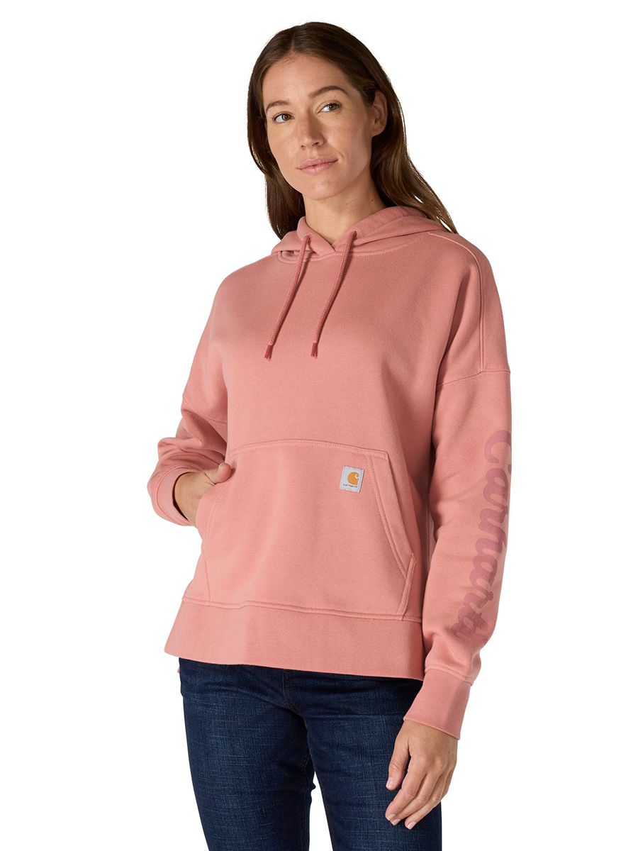Carhartt Ladies Oversized Heart Graphic Sweater