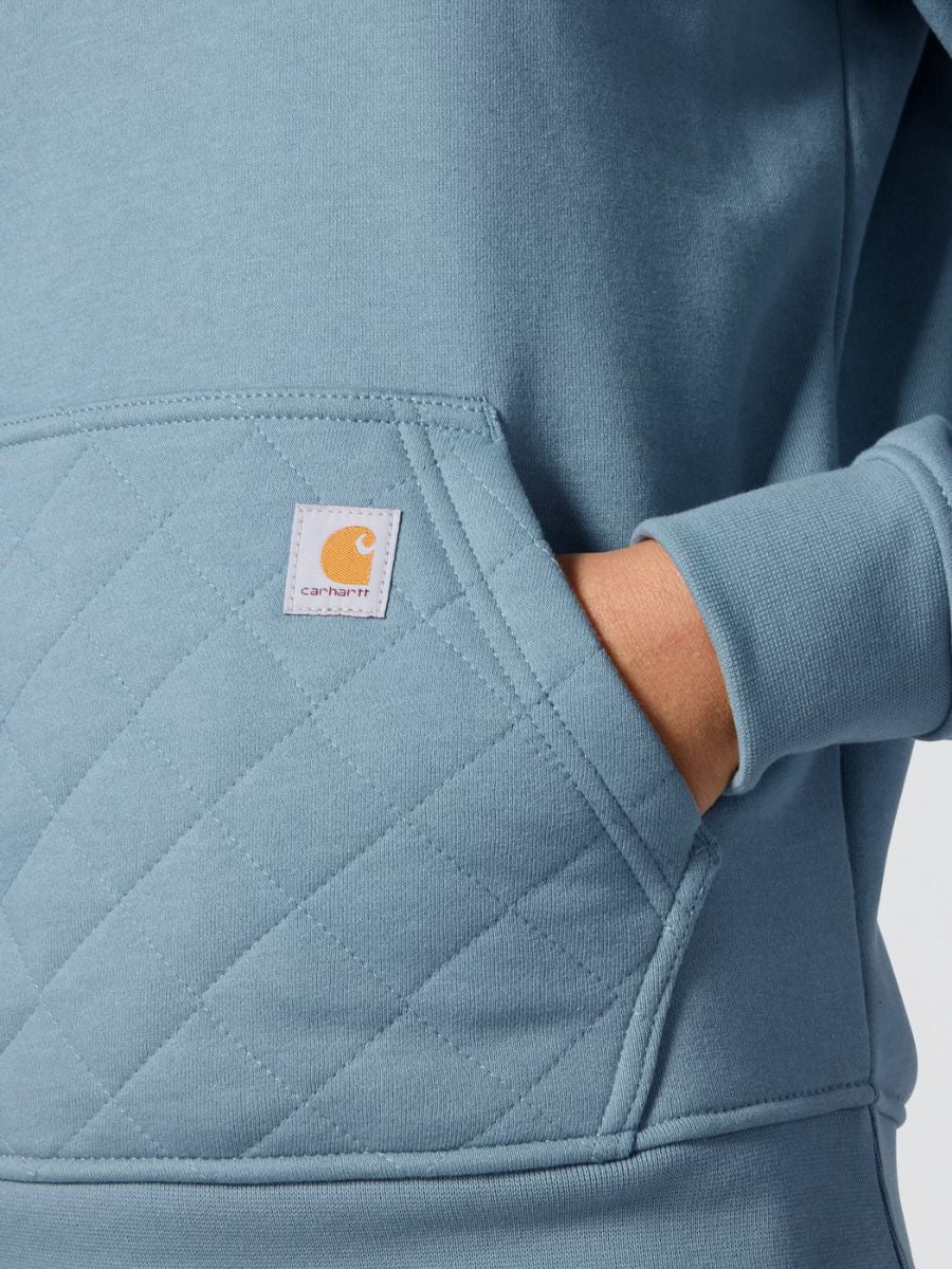 Carhartt Women’s Paxton Quilted Quarter-Zip Hoodie