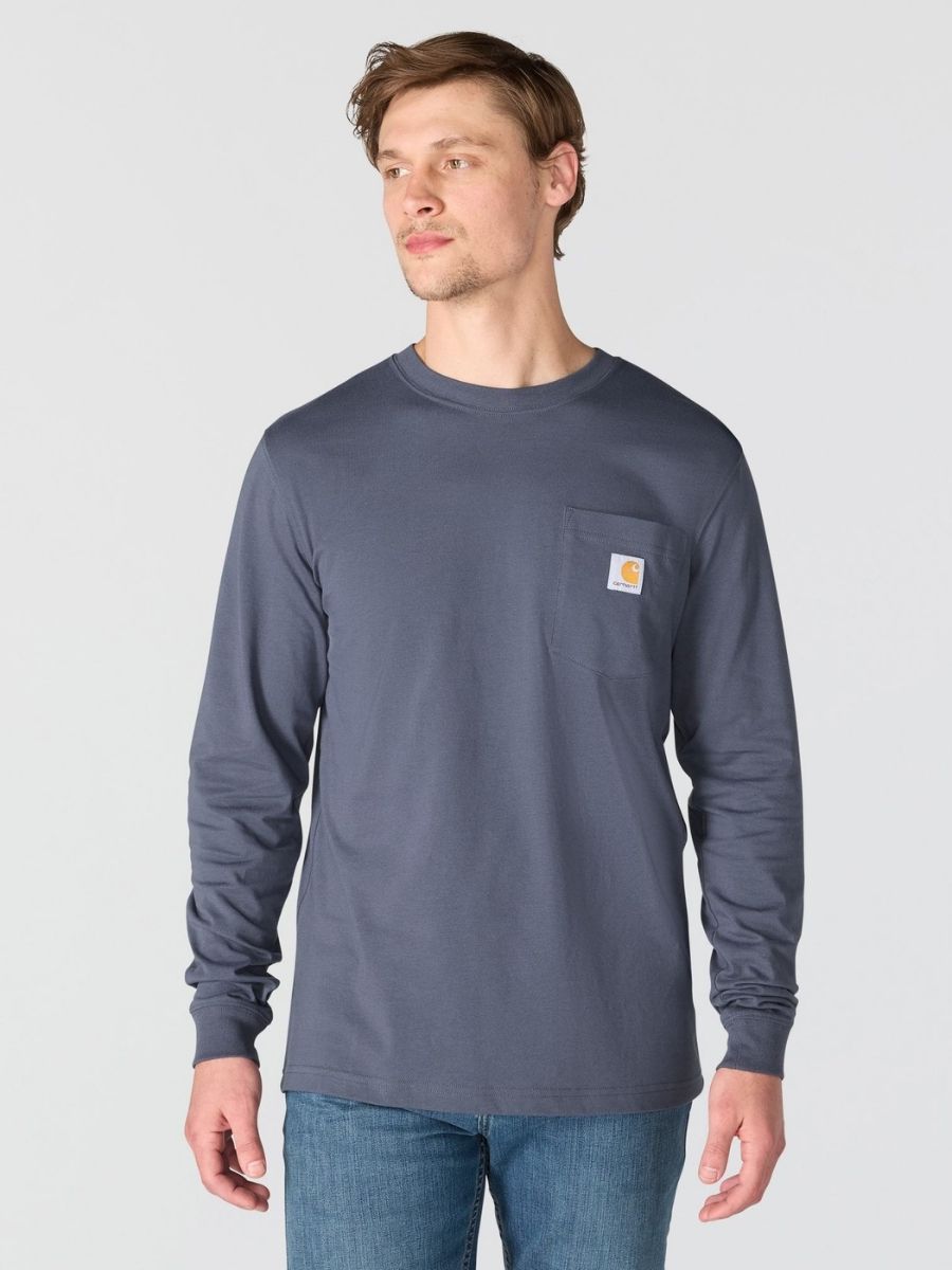 Carhartt Irvine Deer Badge Long Sleeve Tee
