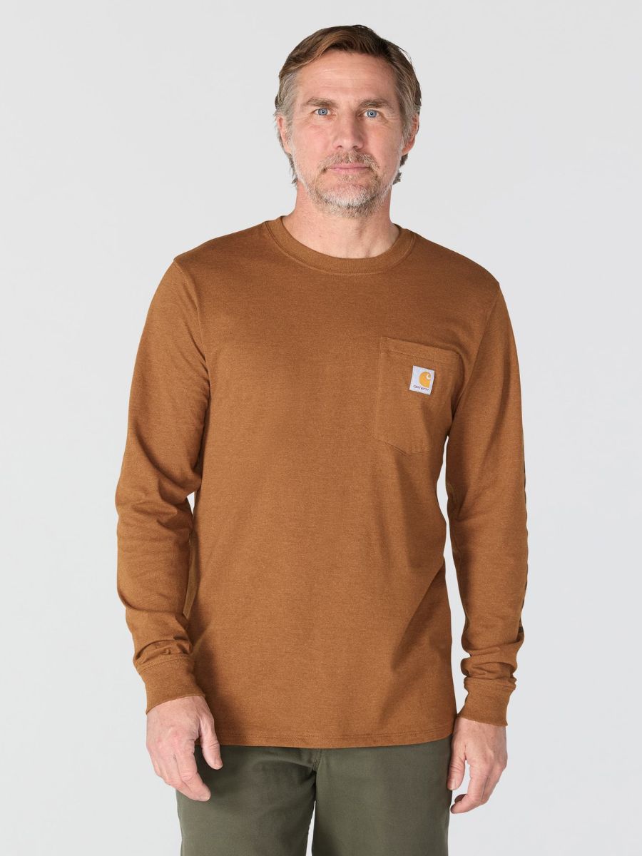 Carhartt Irvine Duck Badge Long Sleeve Tee