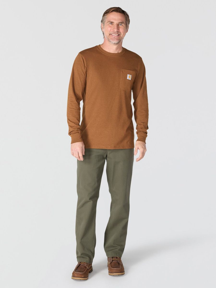 Carhartt Irvine Duck Badge Long Sleeve Tee