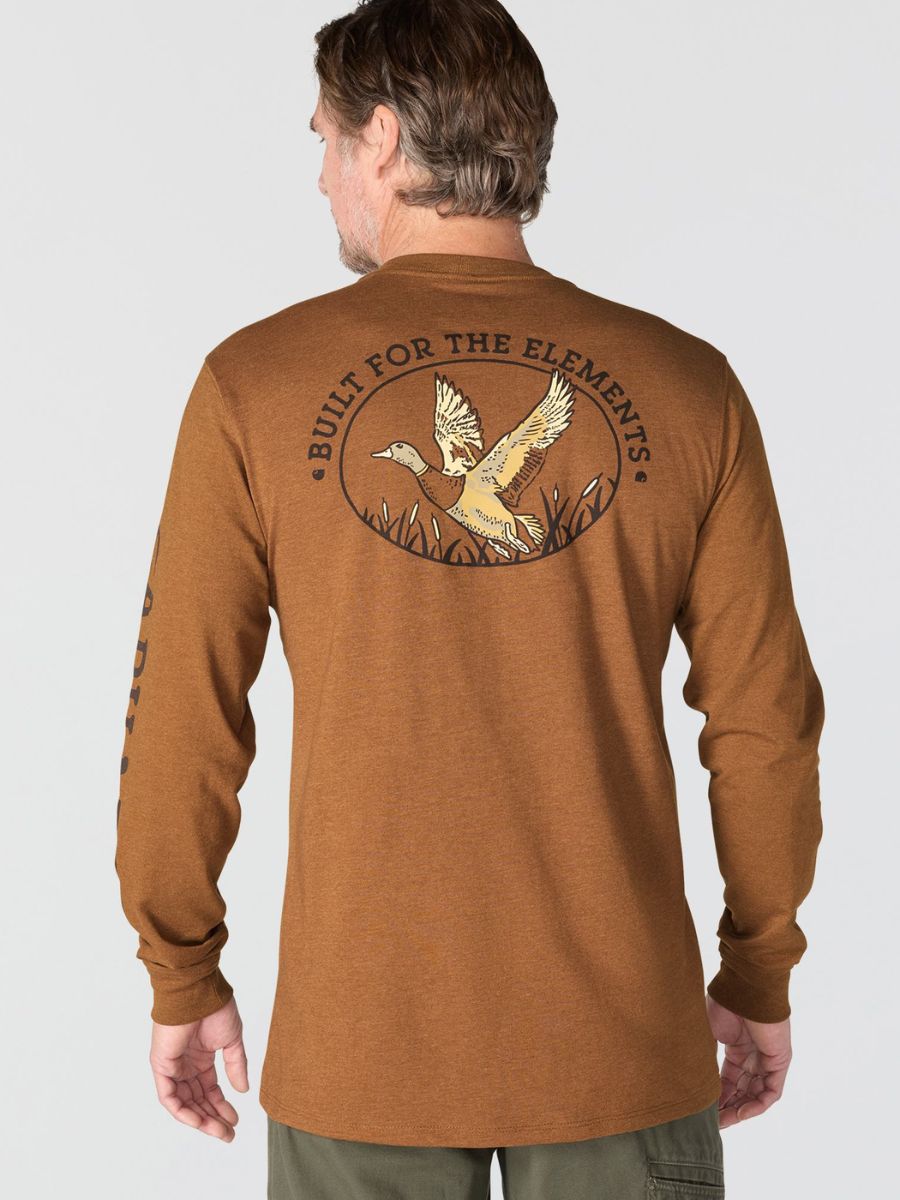 Carhartt Irvine Duck Badge Long Sleeve Tee