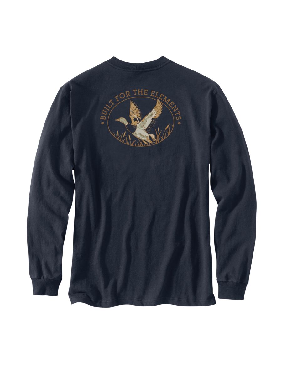 Carhartt Irvine Duck Badge Long Sleeve Tee