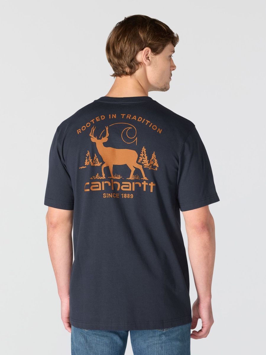 Carhartt Irvine Deer Landscape T-Shirt