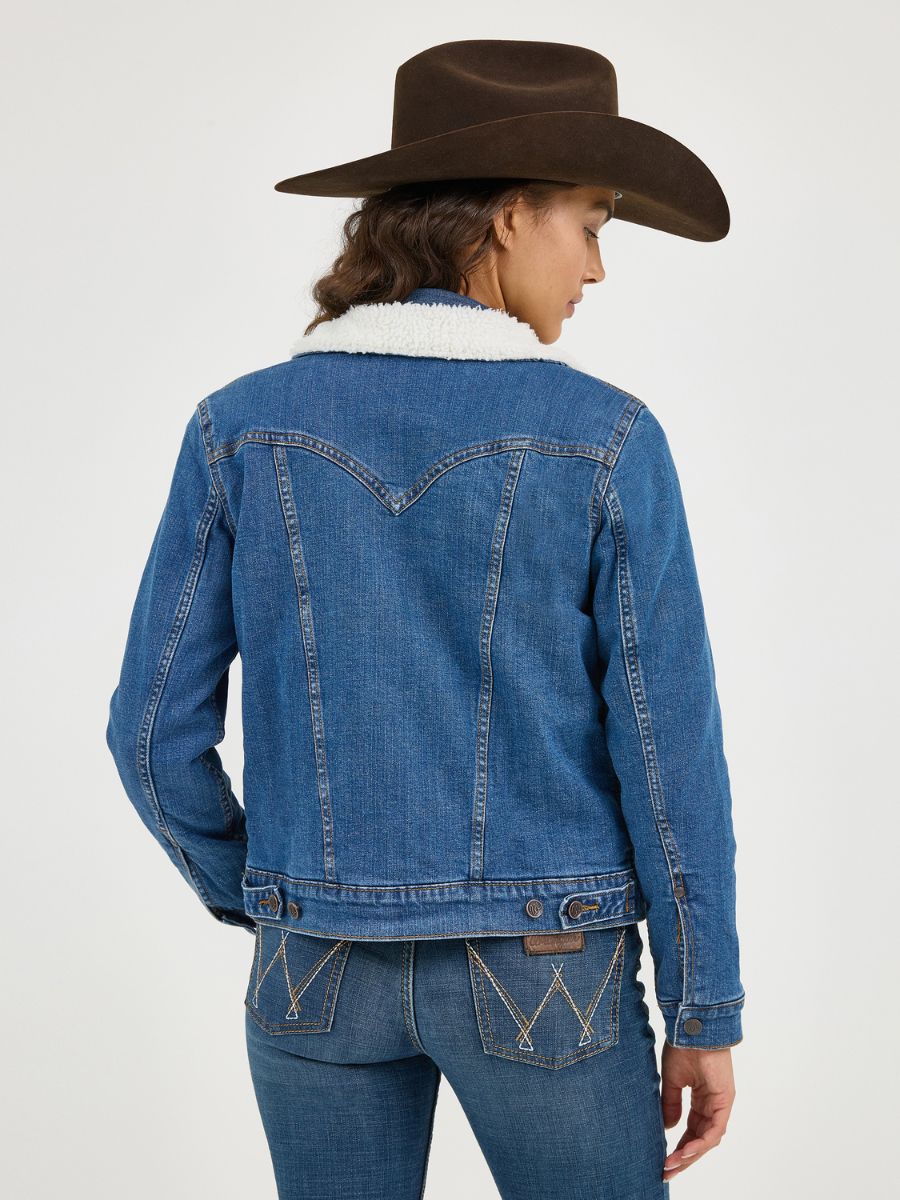 Wrangler Denim Sherpa Jacket