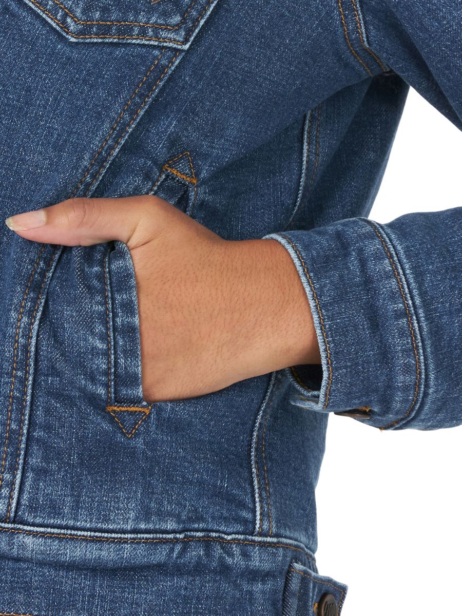 Wrangler Denim Sherpa Jacket