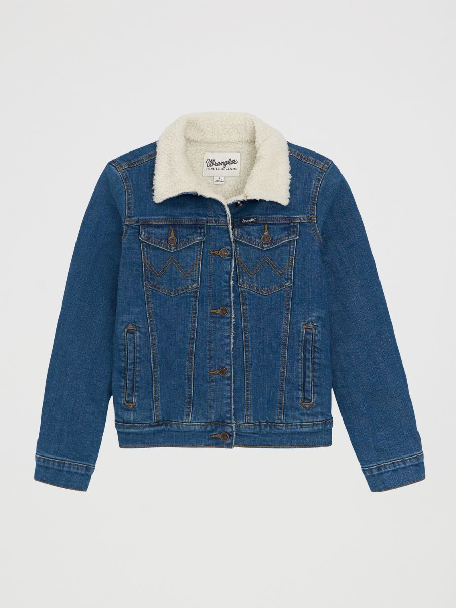 Wrangler Denim Sherpa Jacket