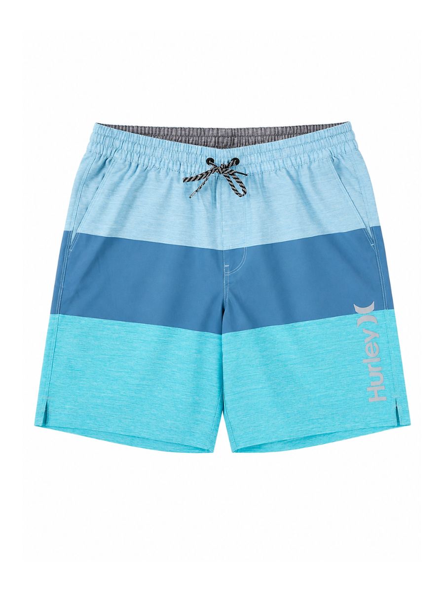 Hurley Color Blocked Volley Swim Short