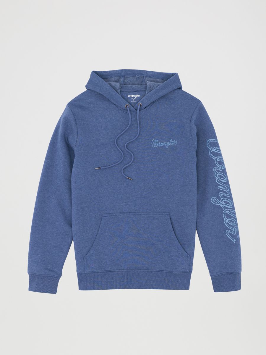 Wrangler Rope Denim Hoodie