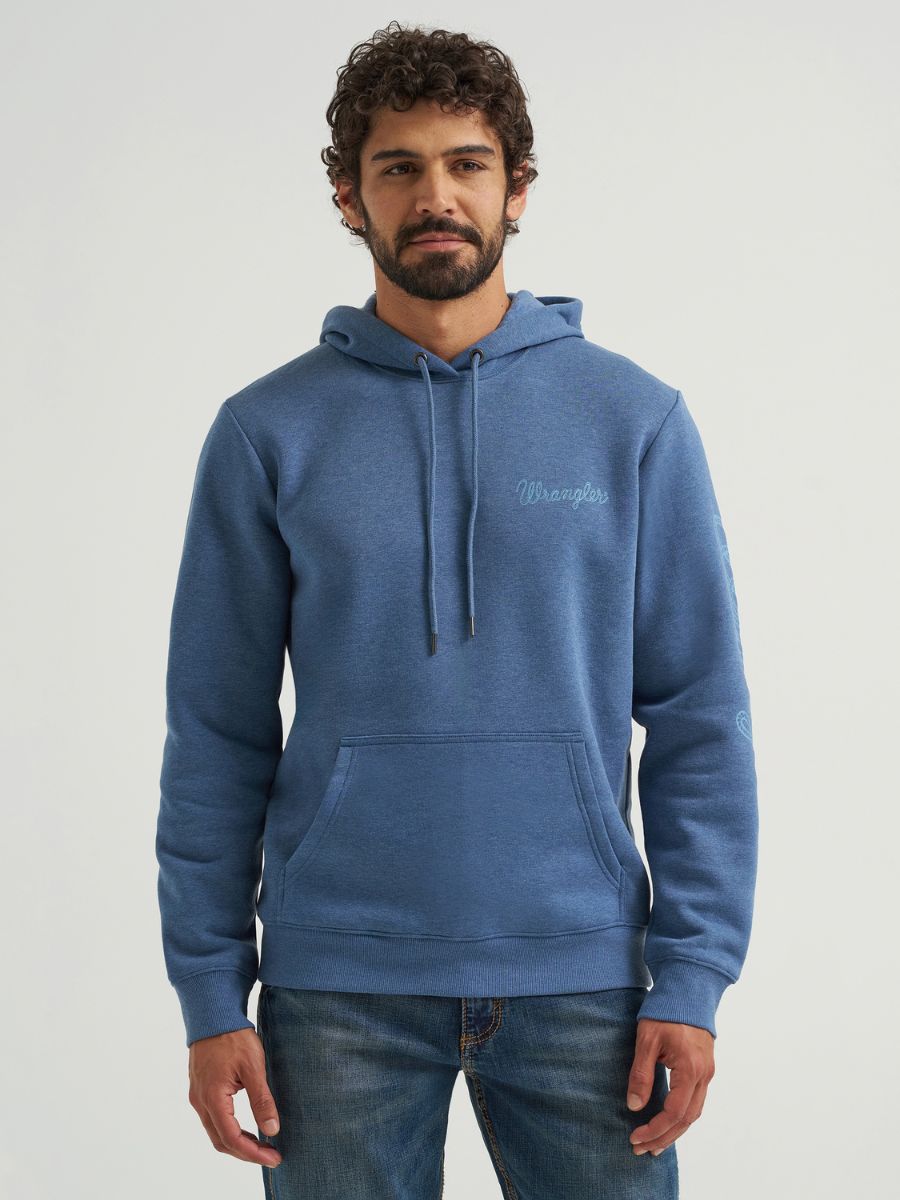 Wrangler Rope Denim Hoodie