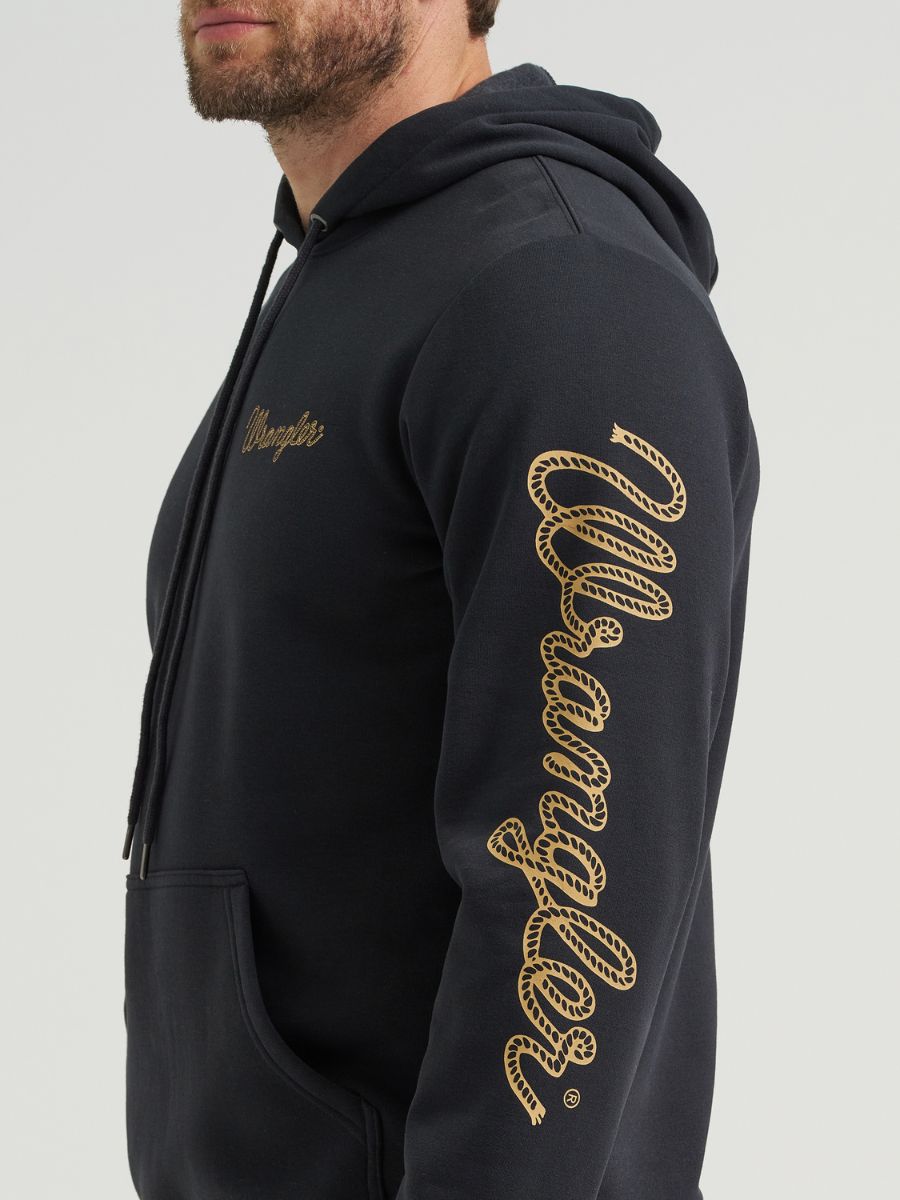 Wrangler Classic Rope Sleeve Hoodie