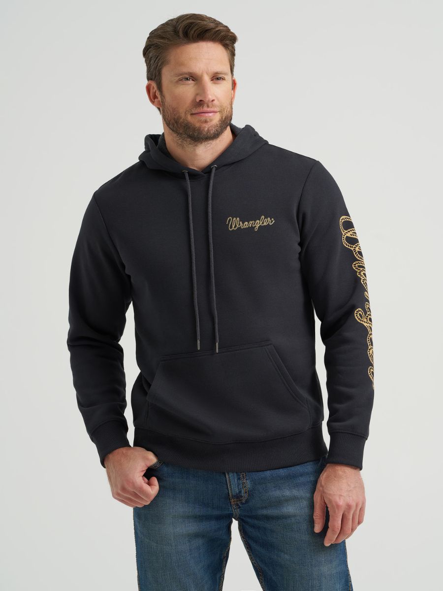Wrangler Classic Rope Sleeve Hoodie