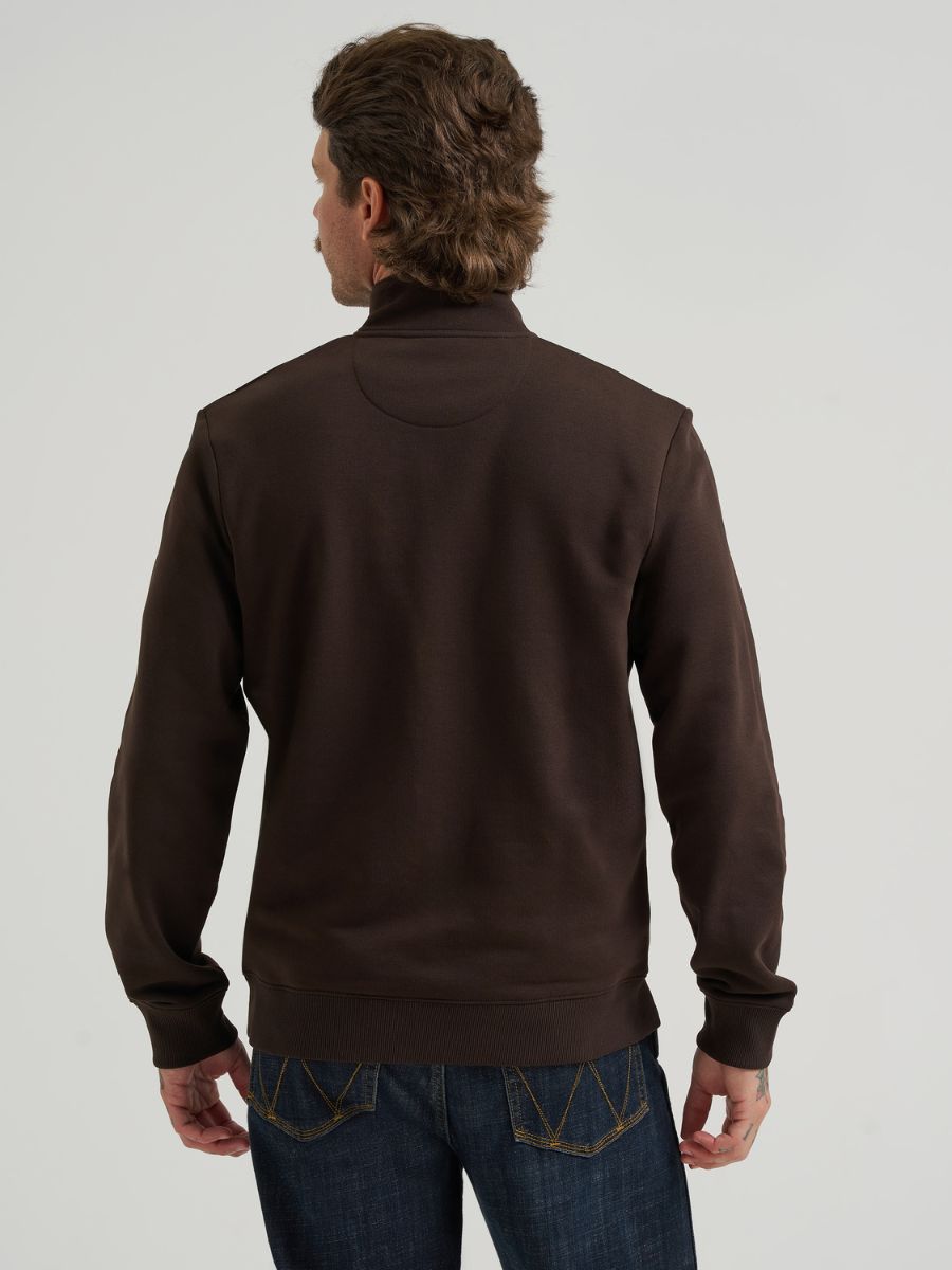 Wrangler Skull Quarter Zip Sweatshirt