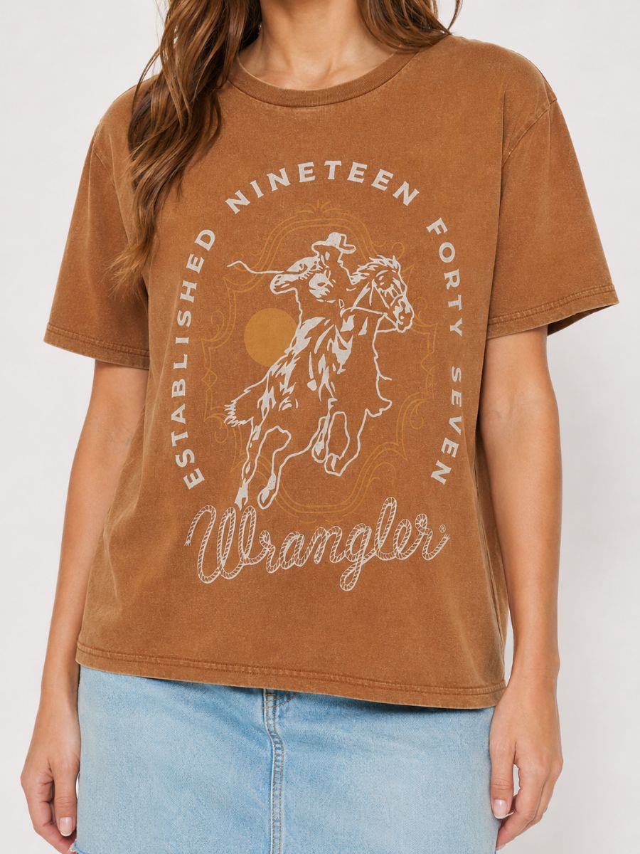 Wrangler Cowboy Girlfriend Tee