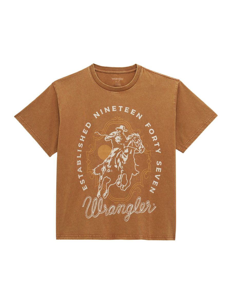 Wrangler Cowboy Girlfriend Tee