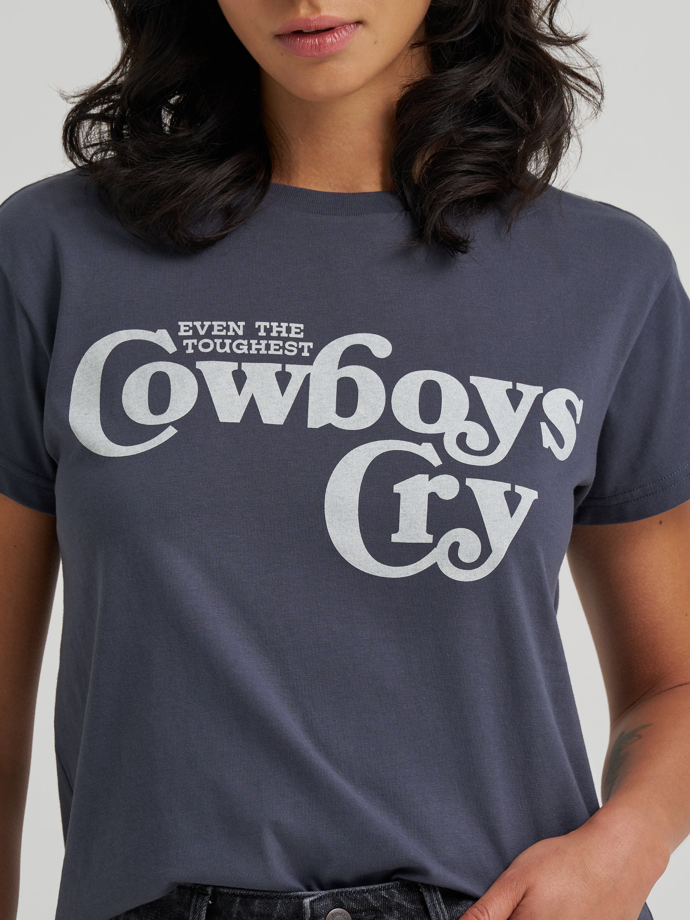 Wrangler Cowboys Cry Tee