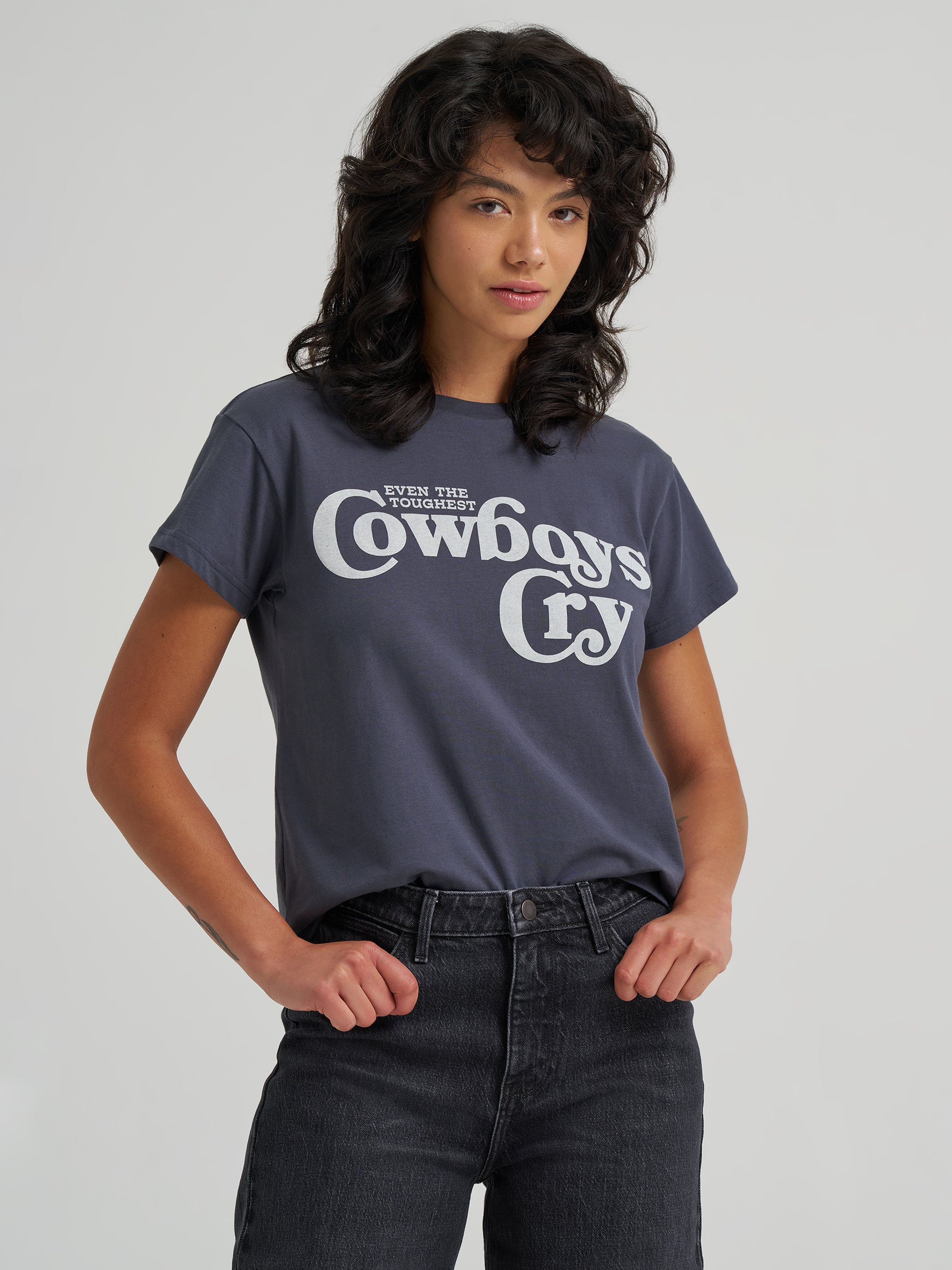 Wrangler Cowboys Cry Tee