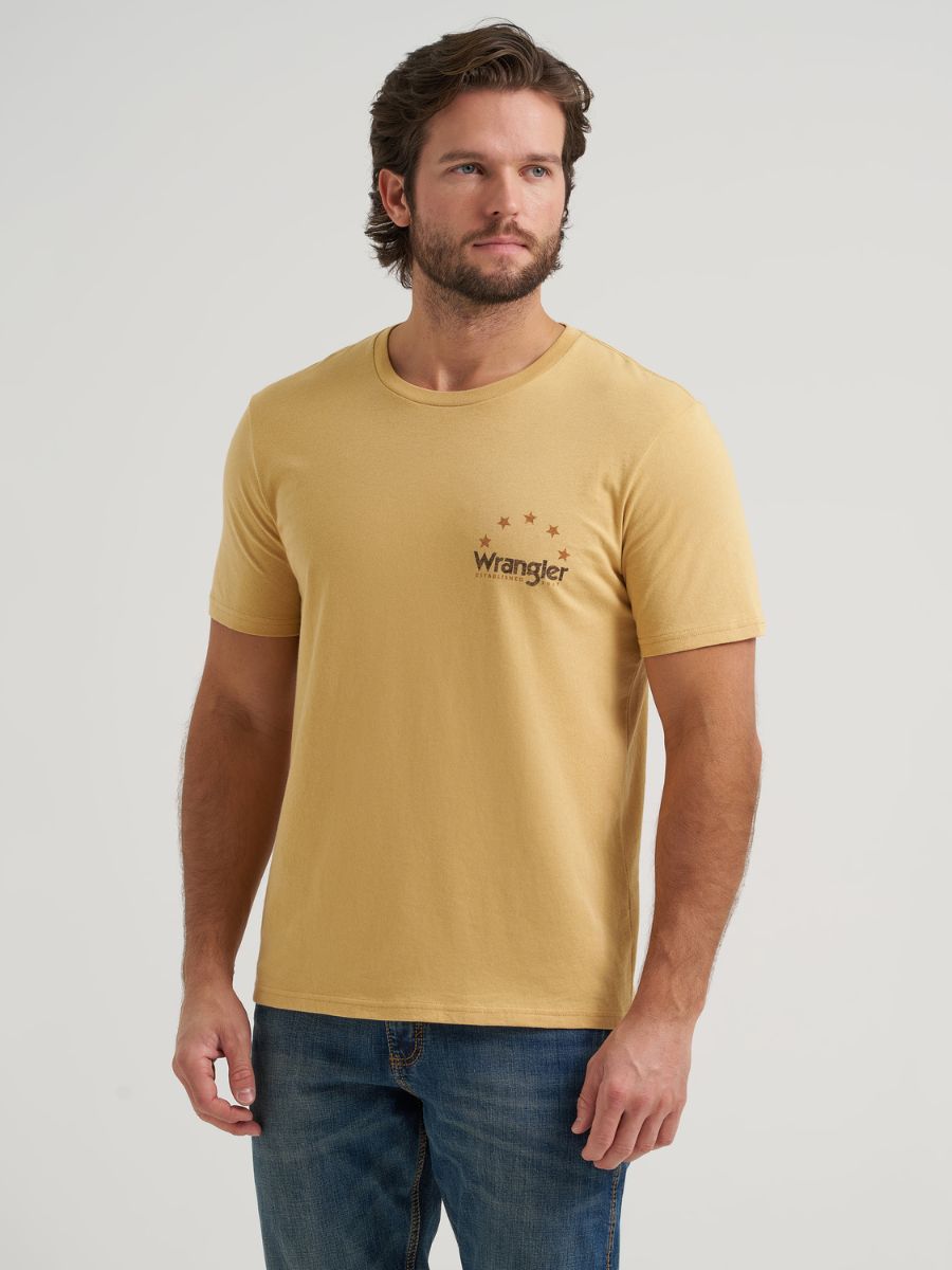 Wrangler Curry Heather Skull Tee