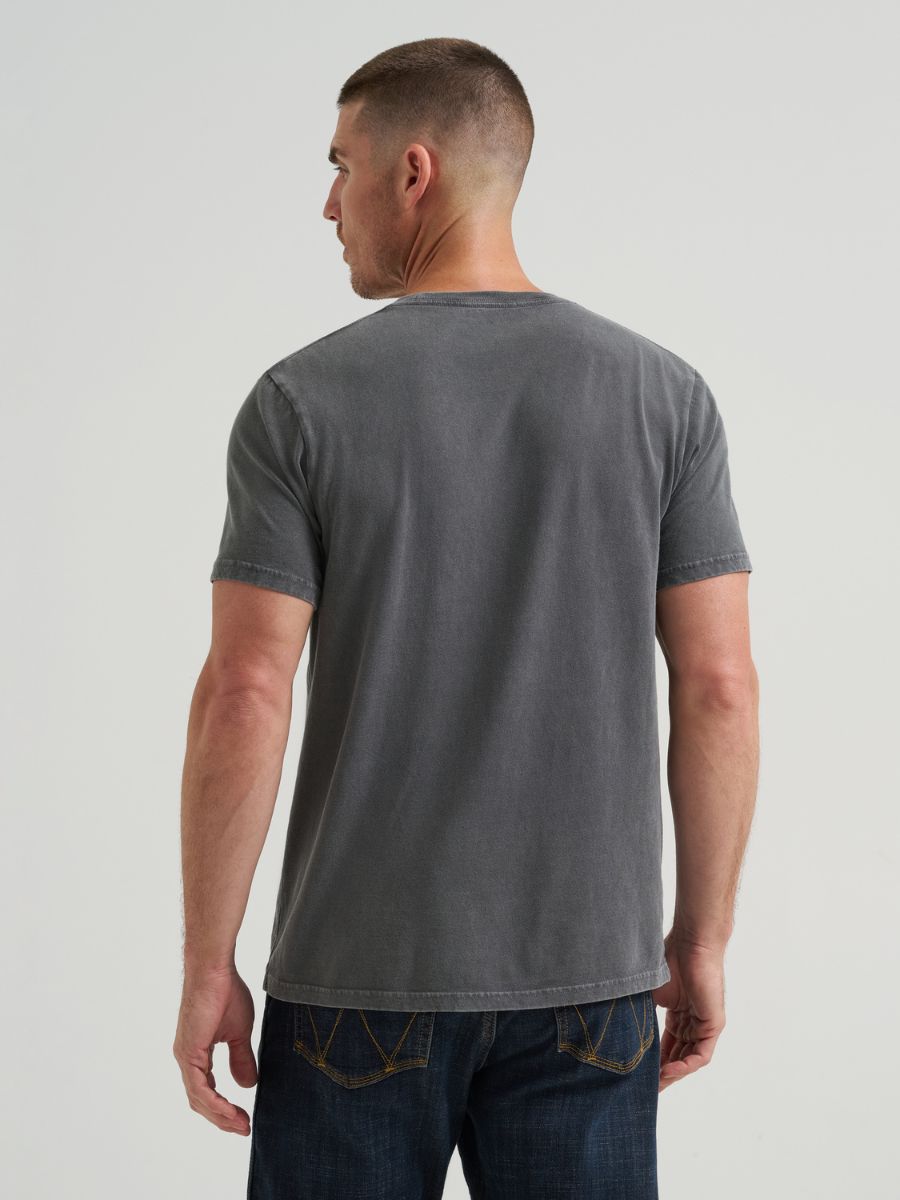 Wrangler Jet Black Bull Tee