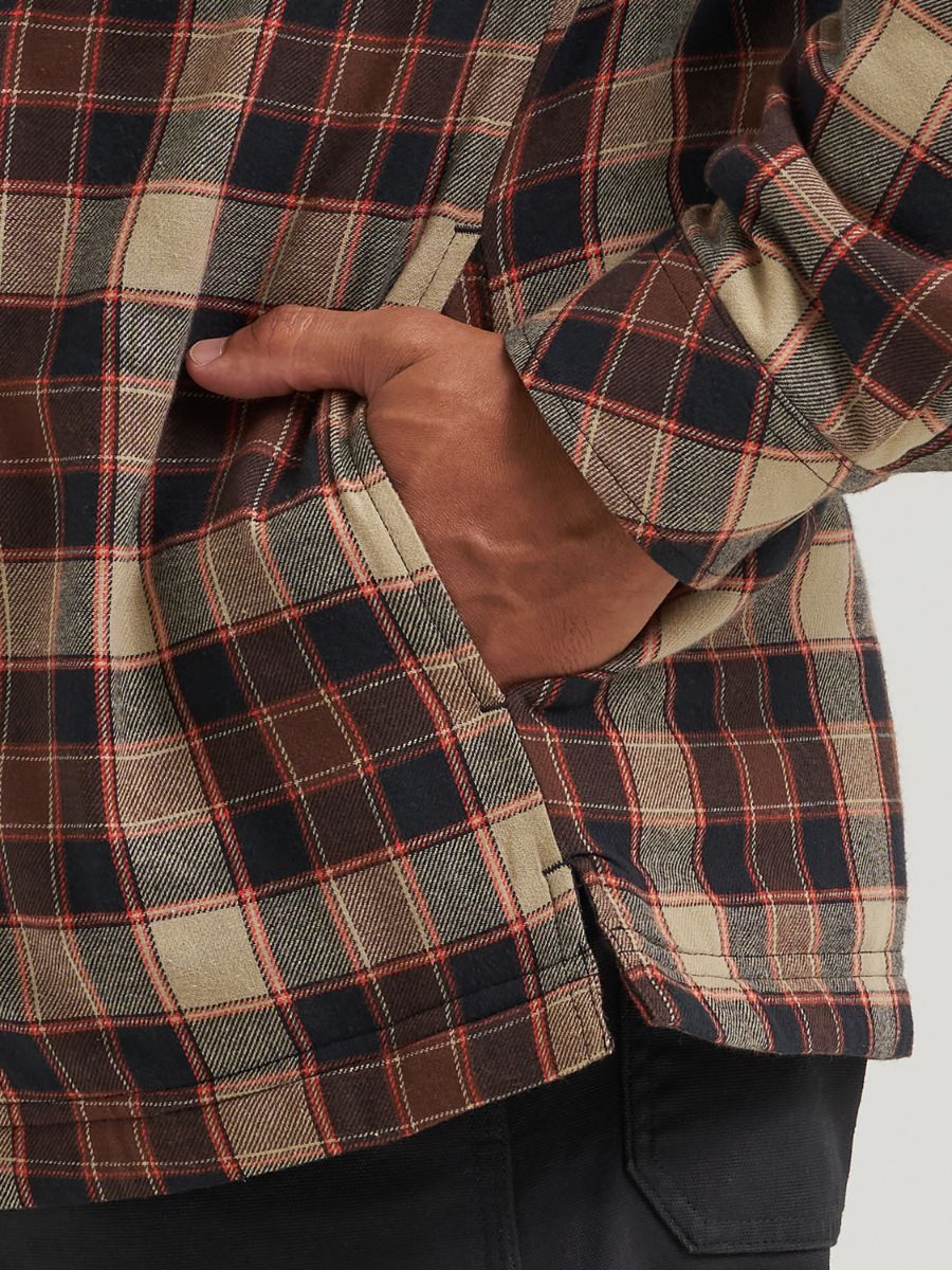 Wrangler RIGGS Workwear Hooded Flannel