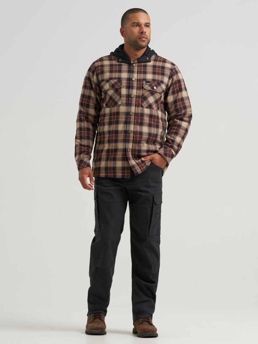 Wrangler RIGGS Workwear Hooded Flannel