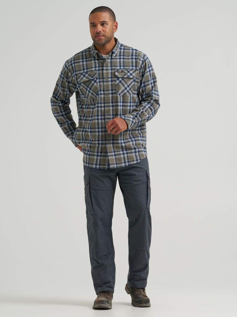 Wrangler Riggs Workwear Flannel Foreman Shirt