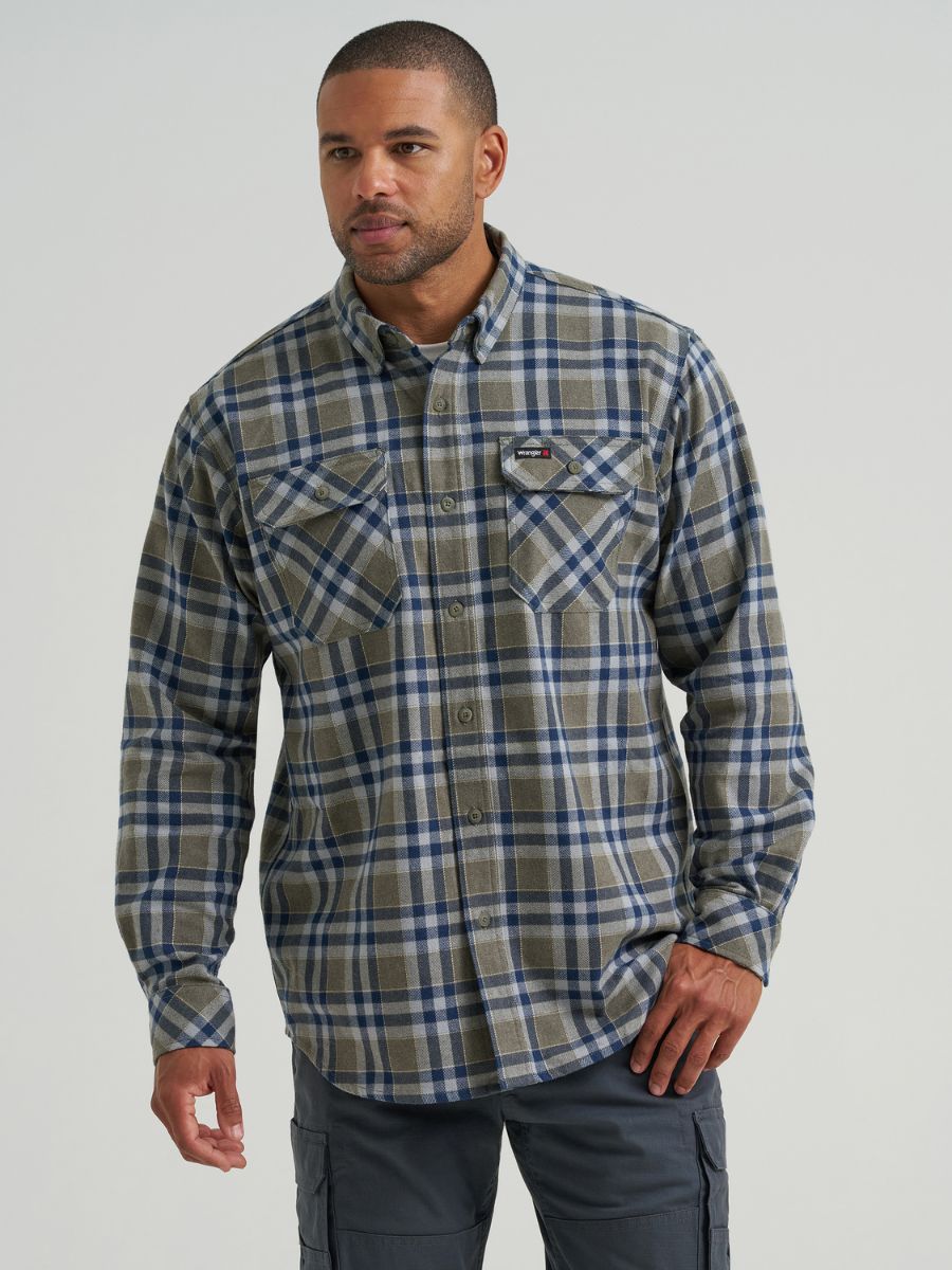 Wrangler Riggs Workwear Flannel Foreman Shirt