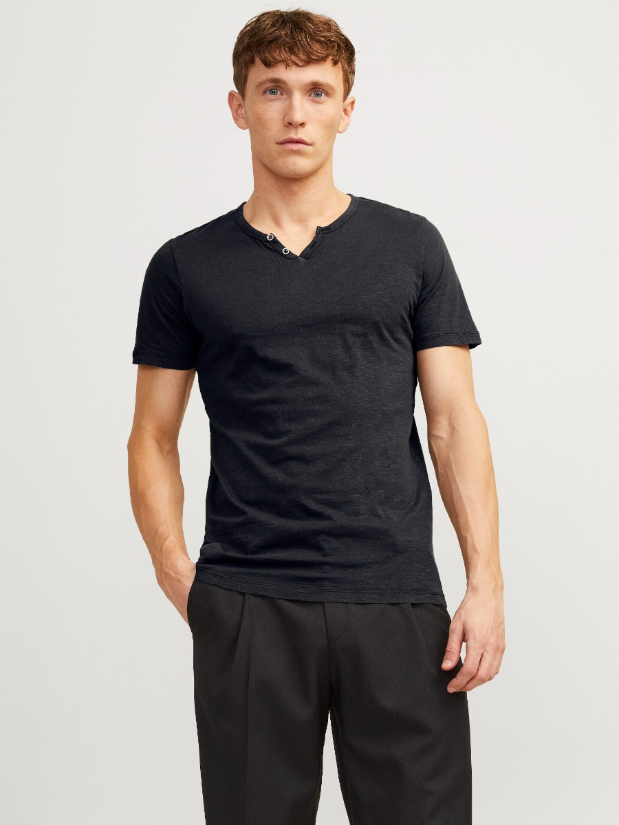Jack & Jones Split Neck Tee