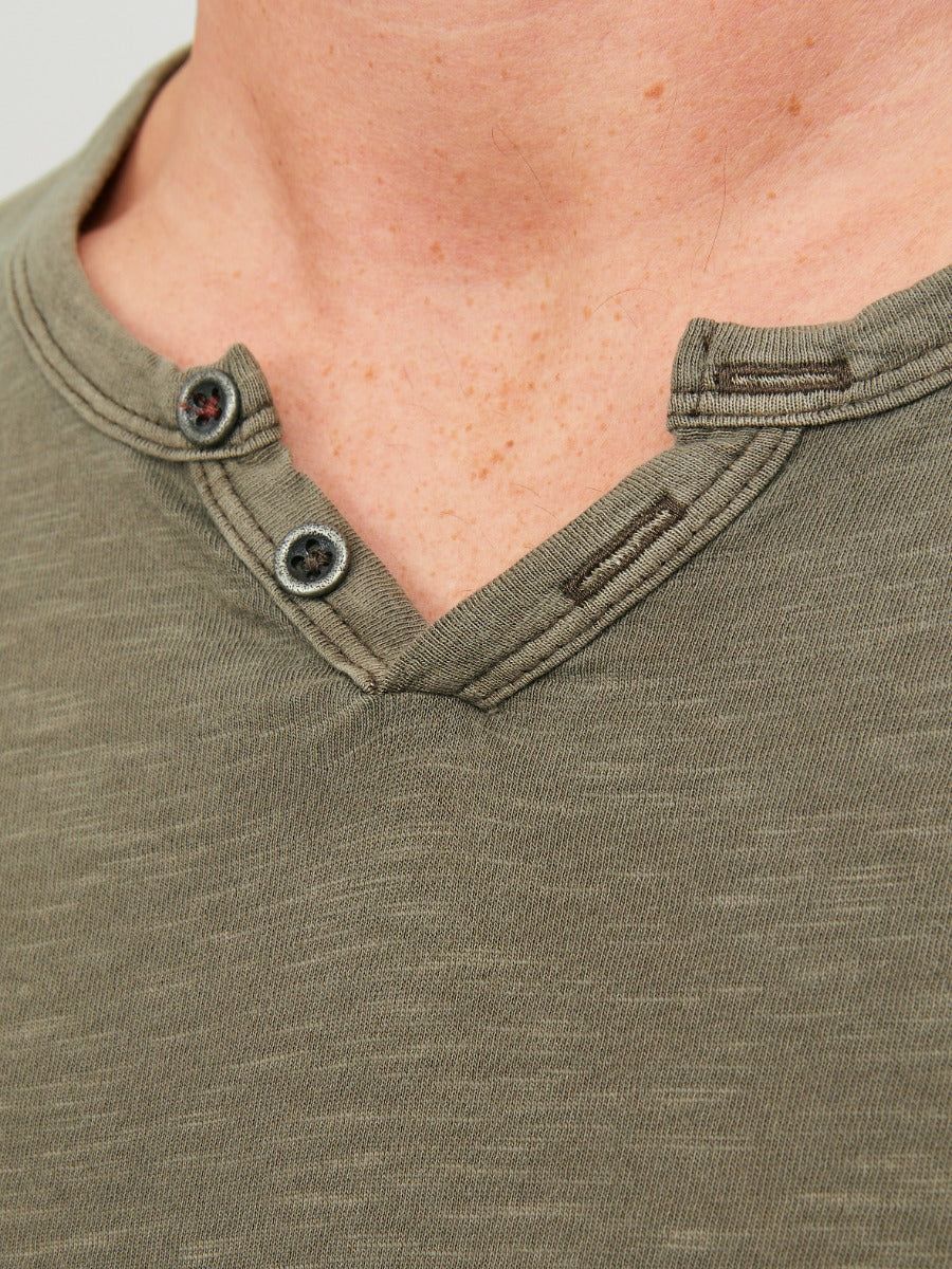 Jack & Jones Split Neck Tee