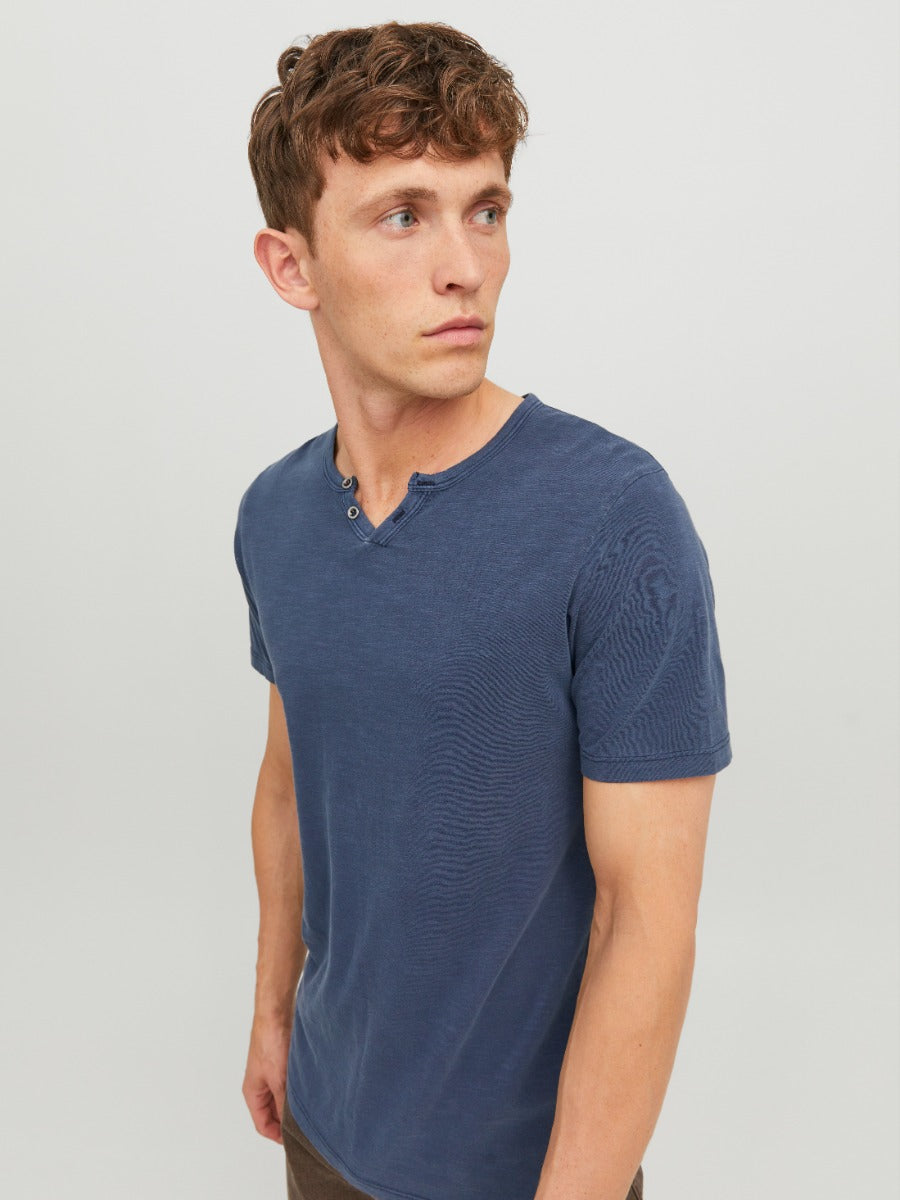 Jack & Jones Split Neck Tee