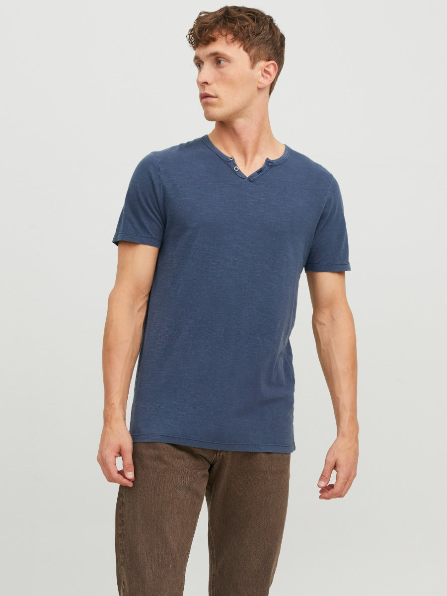 Jack & Jones Split Neck Tee