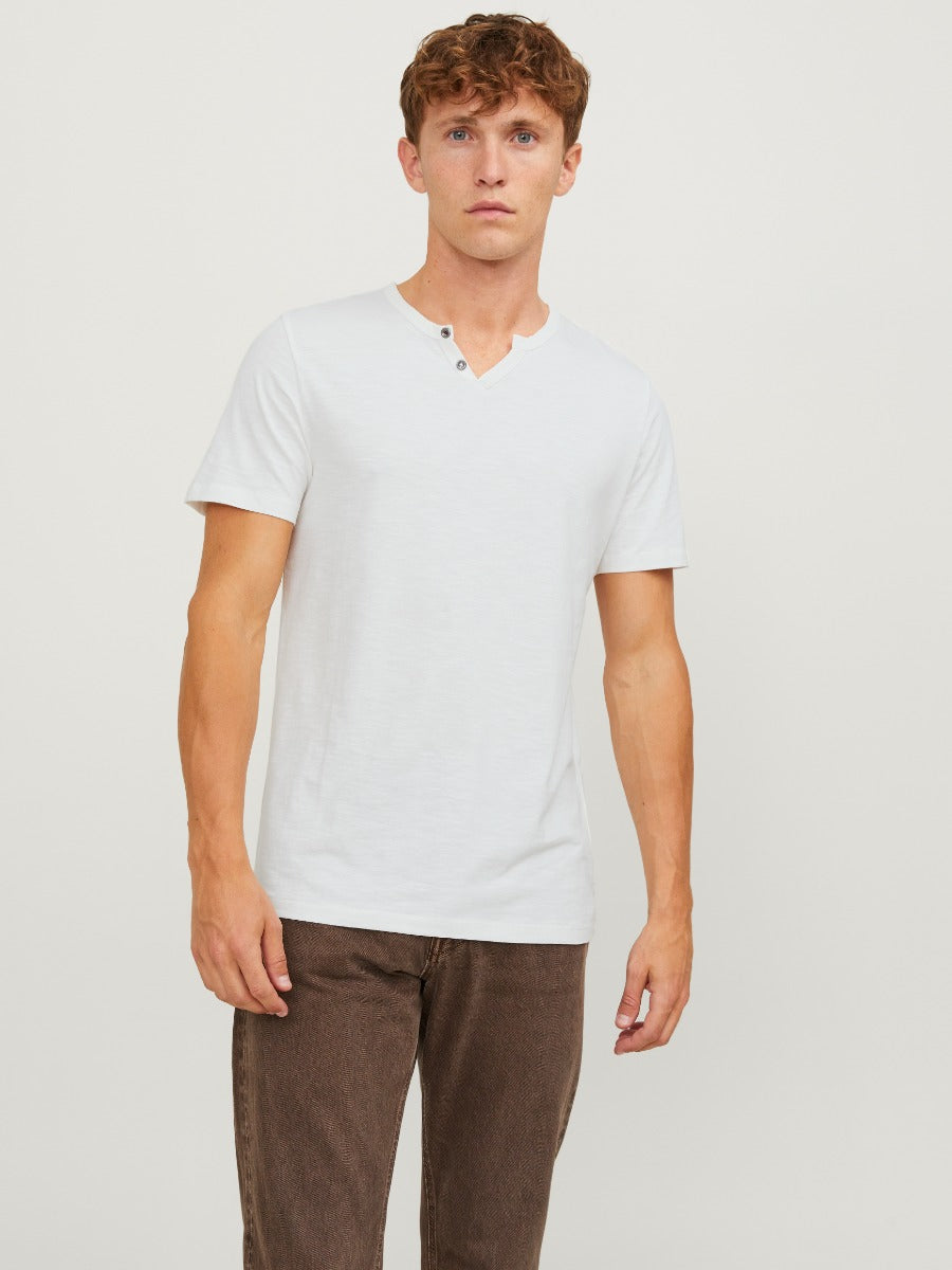 Jack & Jones Split Neck Tee
