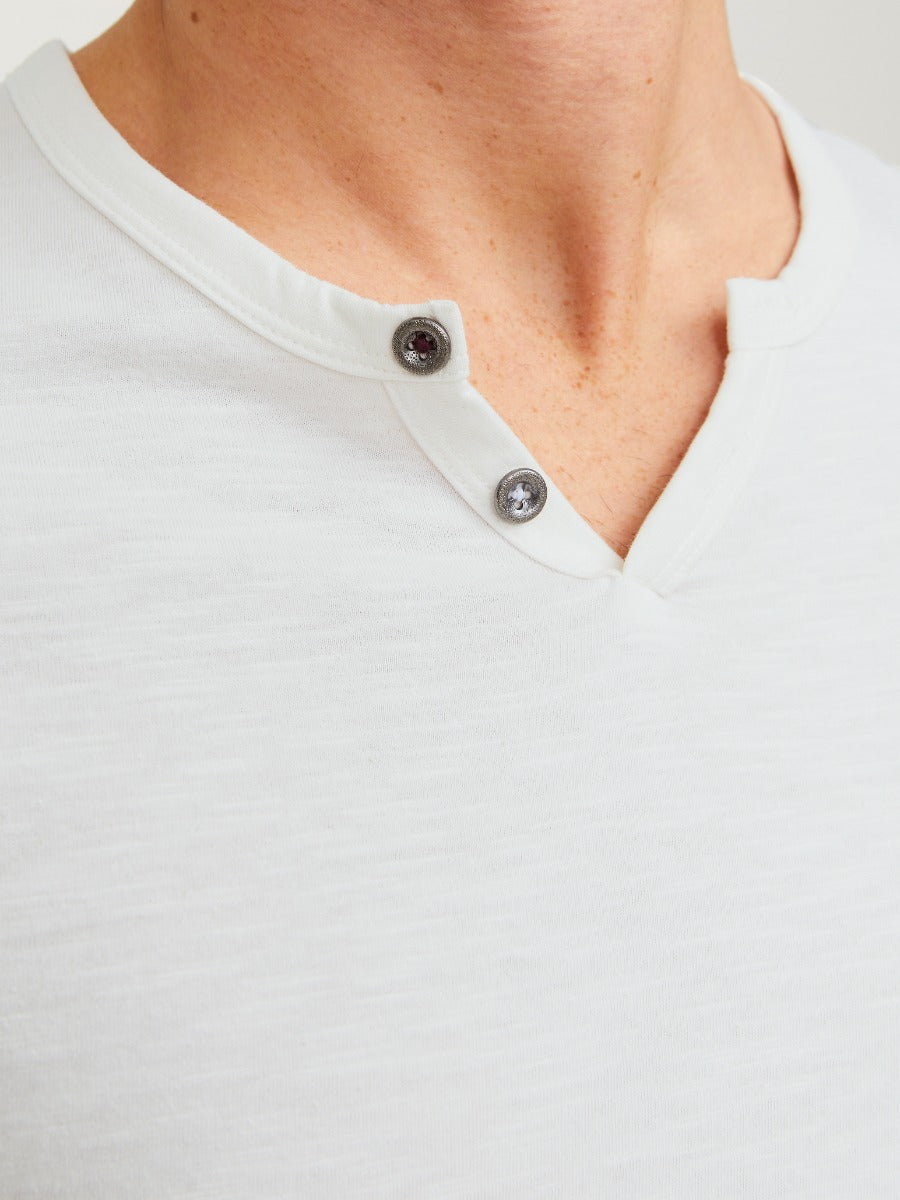 Jack & Jones Split Neck Tee
